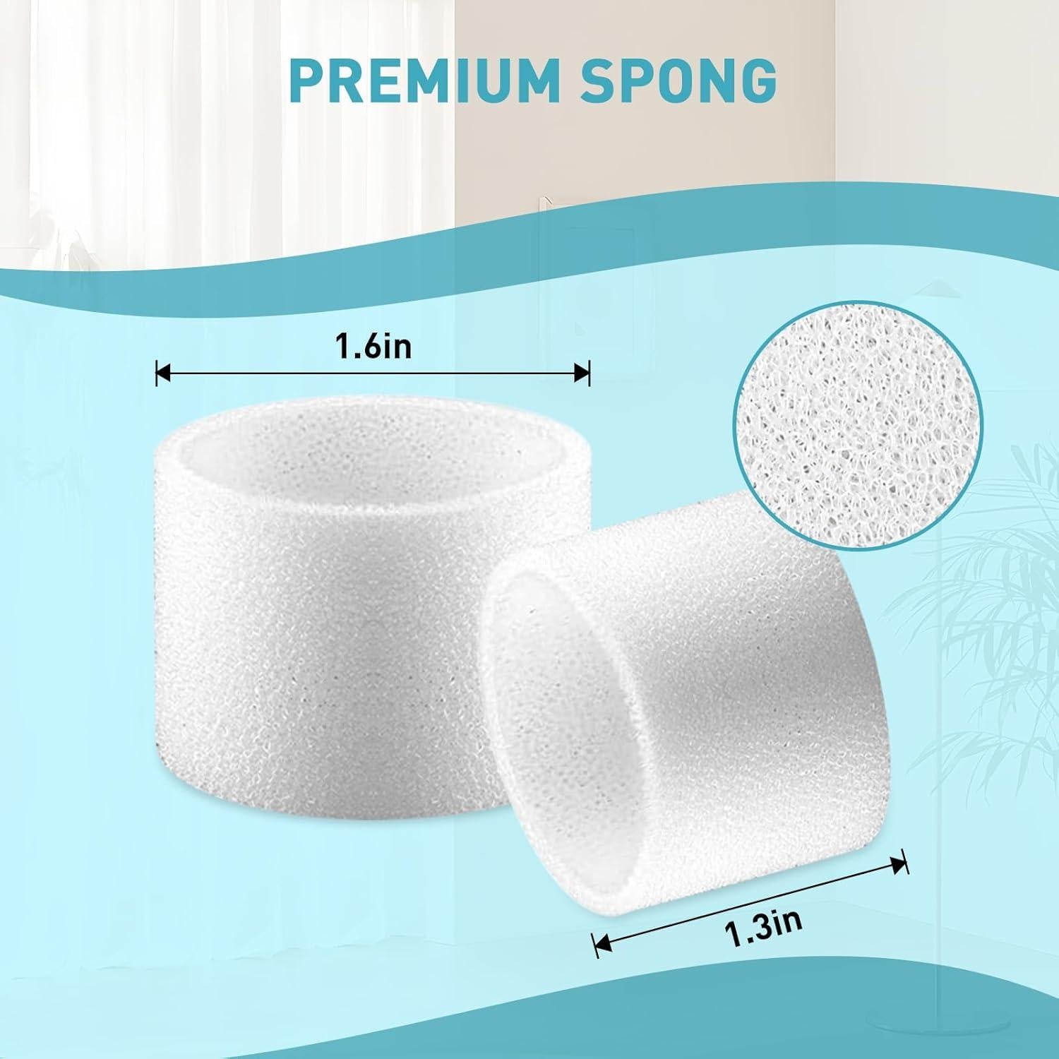 30 Filtros de Humidificador PINREK Compatibles con Levoit