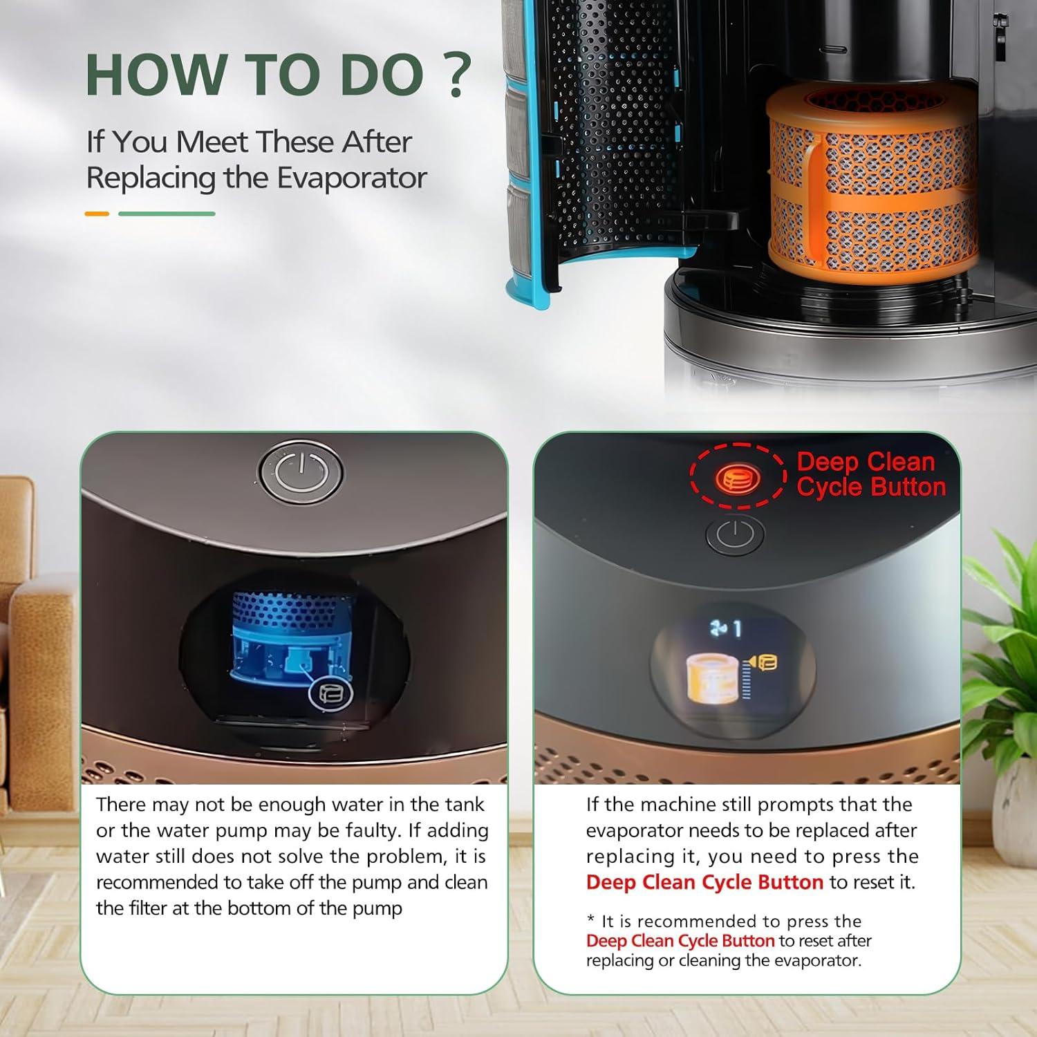 Filtro Evaporador de Fibra de Carbono isinlive PH04 - 2 Piezas