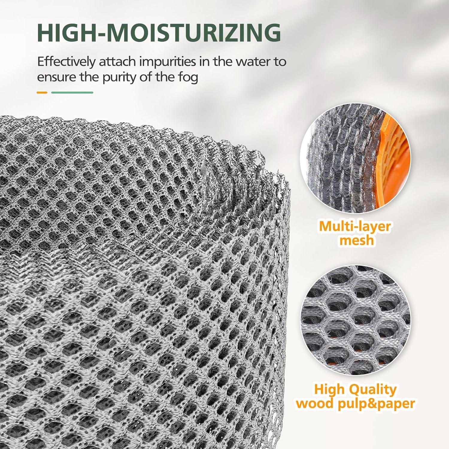 Filtro Evaporador de Fibra de Carbono isinlive PH04 - 2 Piezas