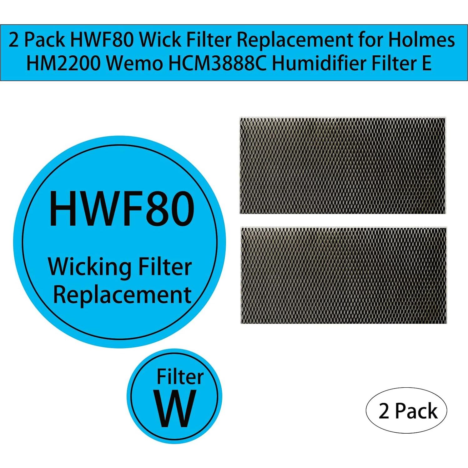 Filtros de Reemplazo HWF80 para Humidificador Holmes - 2 Pcs
