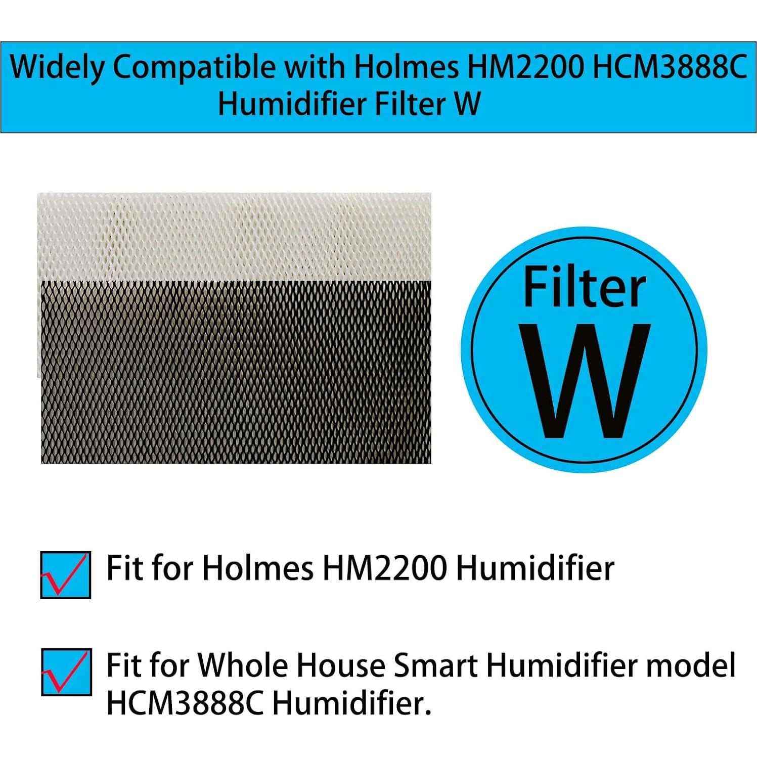 Filtros de Reemplazo HWF80 para Humidificador Holmes - 2 Pcs