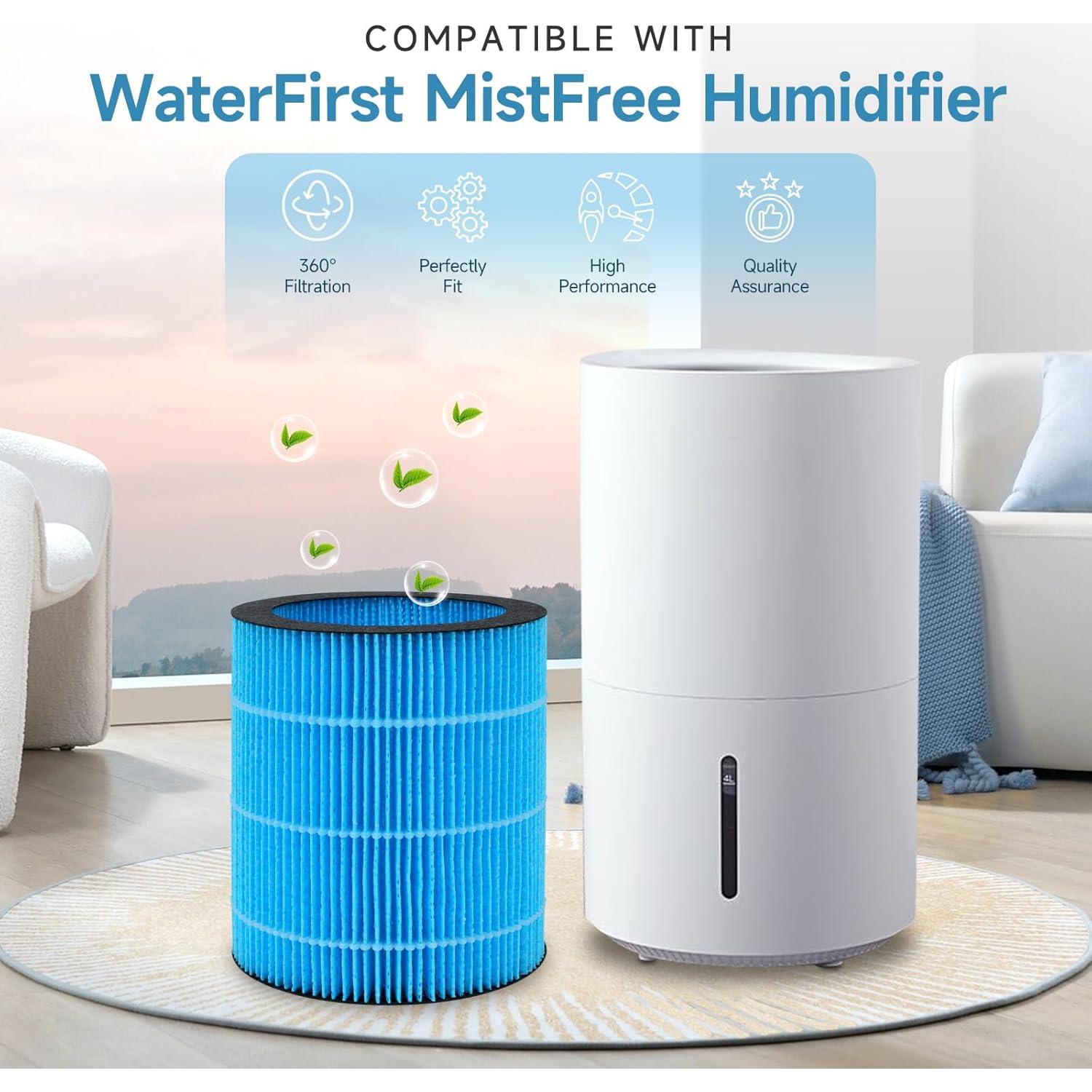Filtro de Reemplazo para Humidificador WaterFirst y Lamon MistFree - Paquete de 2
