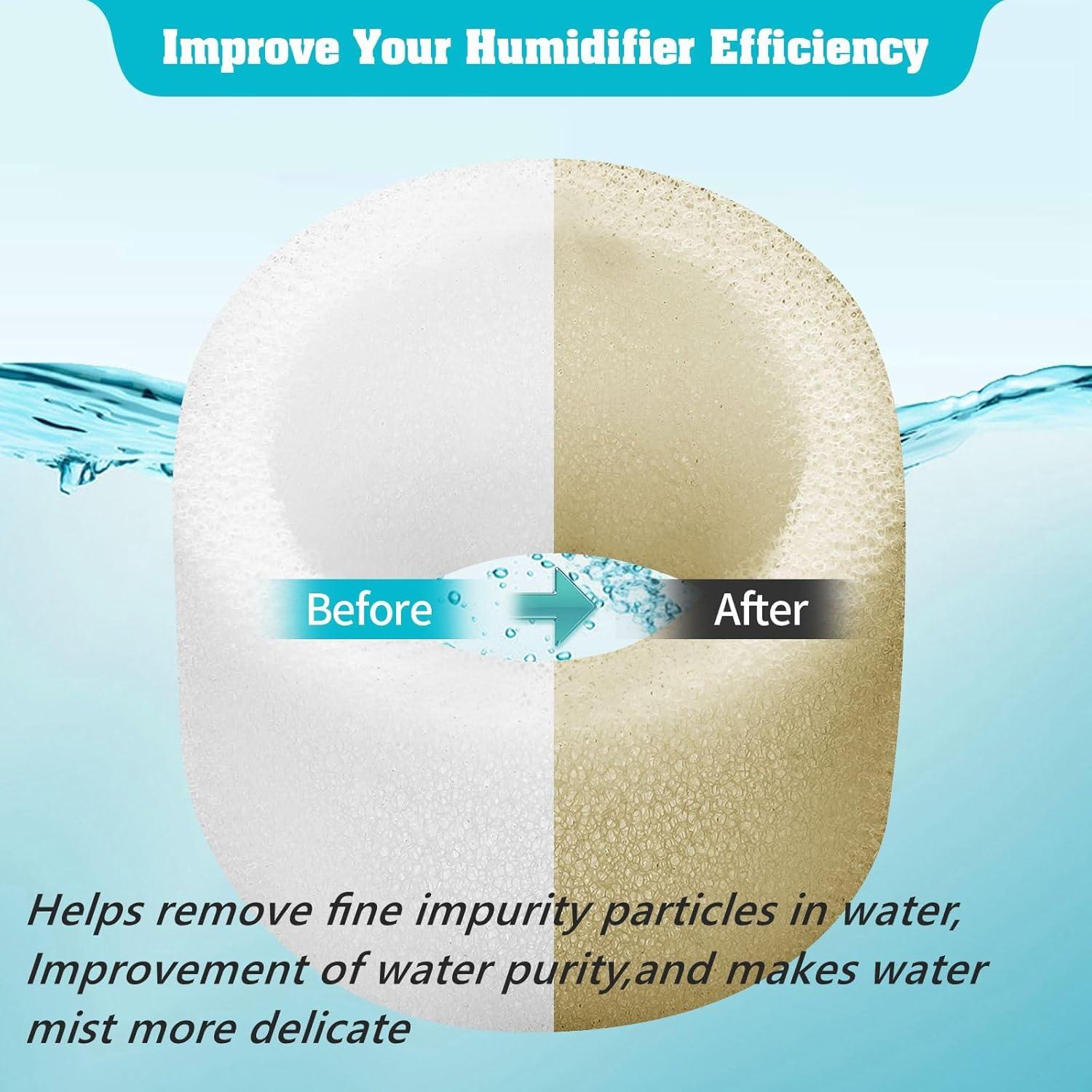 Filtros de Reemplazo Gazeer para Humidificador 36 Paquetes