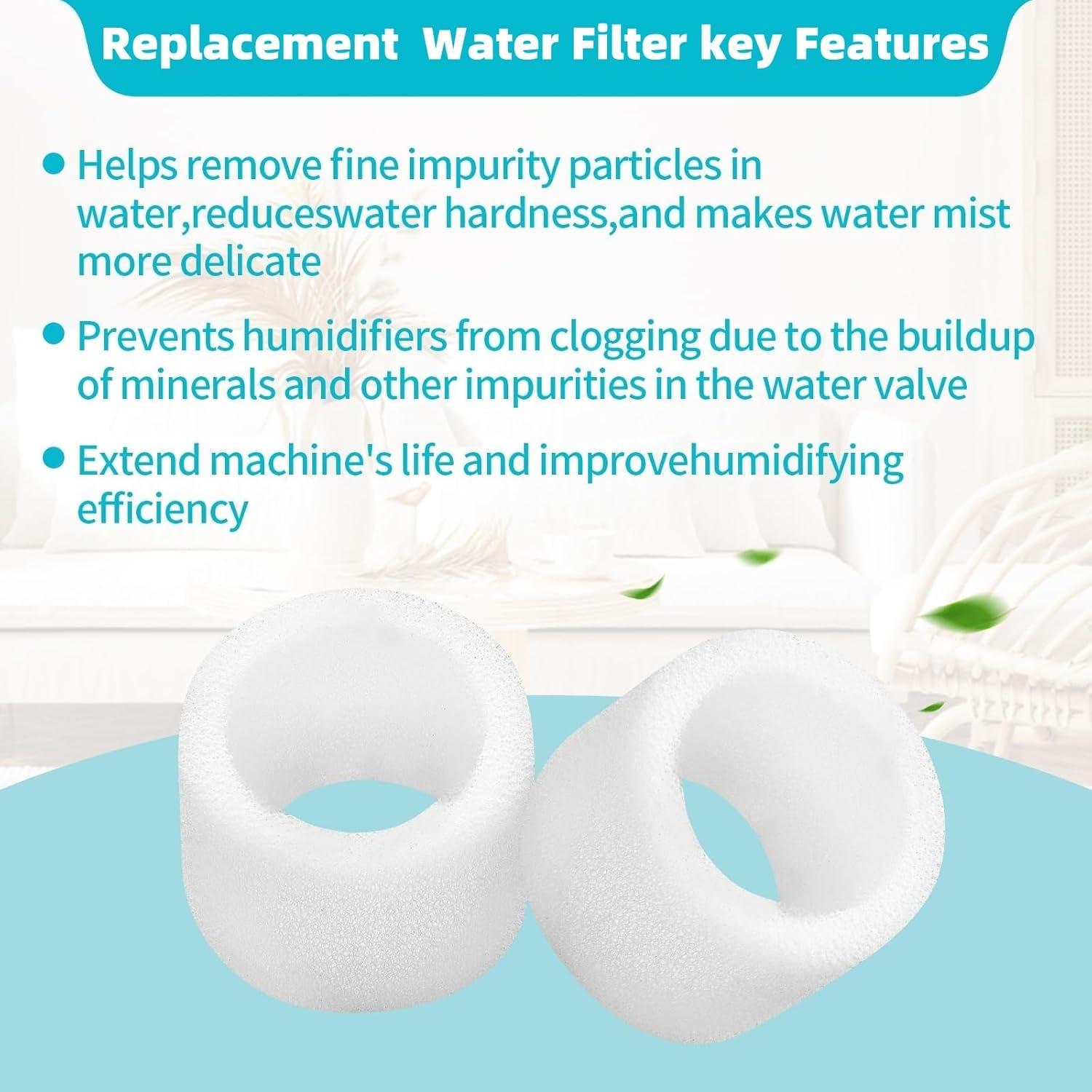 Filtros de Reemplazo Gazeer para Humidificador 36 Paquetes