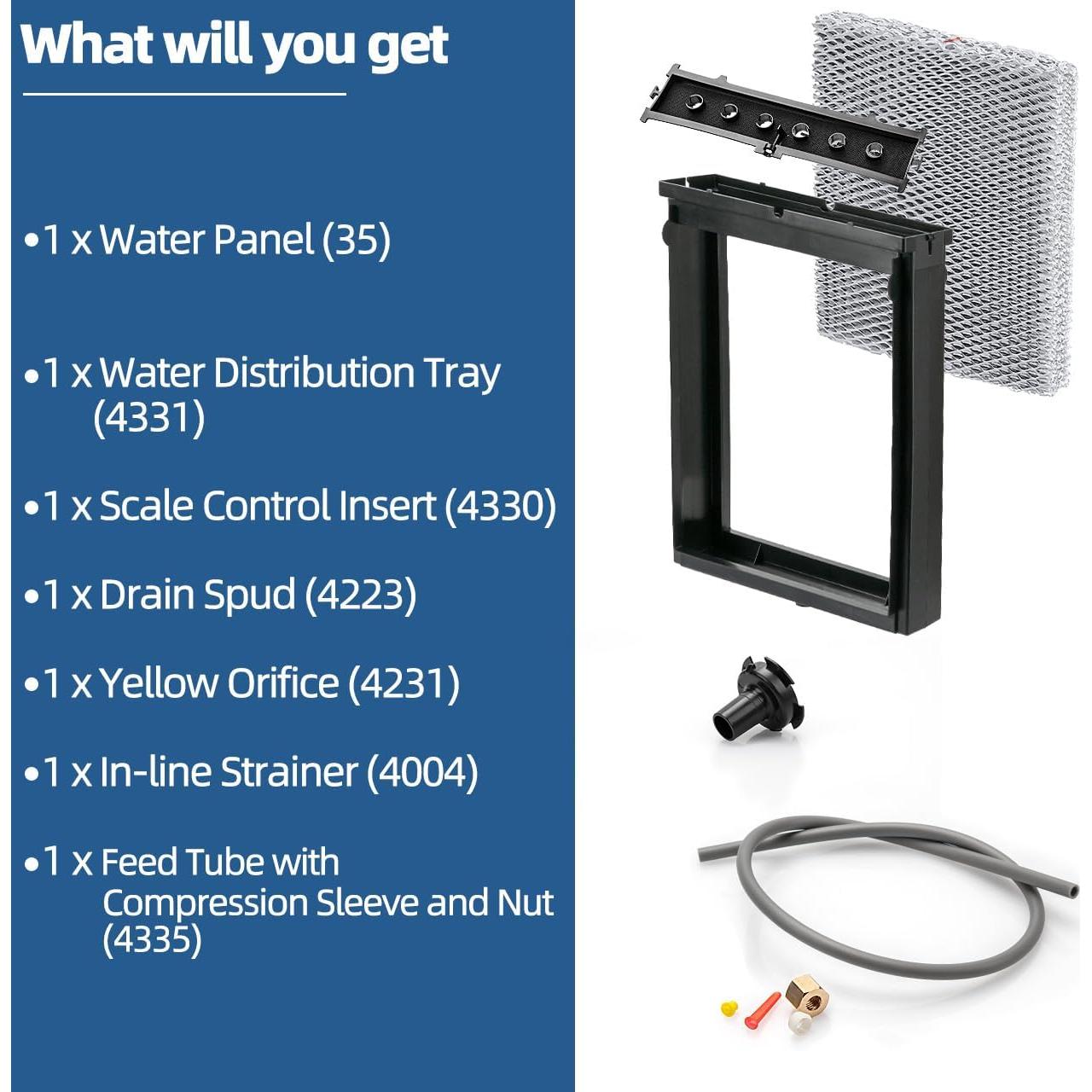 Kit de Mantenimiento para Humidificador Sconva 4839 con Filtro Panel 35