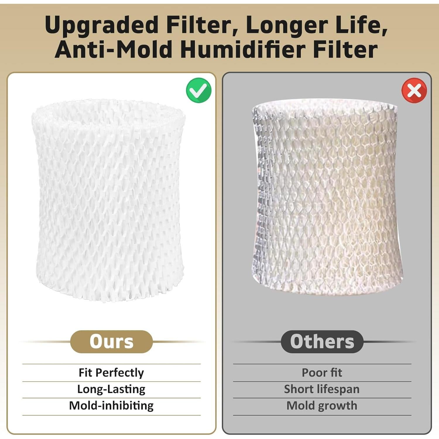 Paquete de 6 Filtros de Reemplazo para Humidificador OOBI