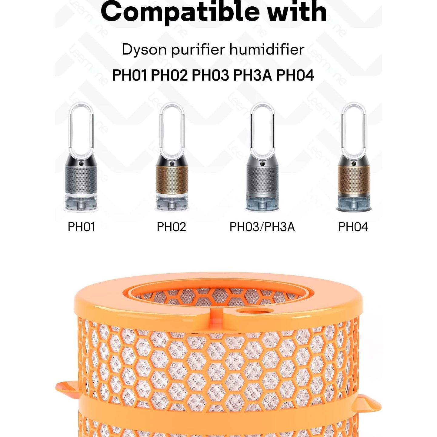 Filtro de Evaporador Leemone para Purificador Dyson PH01 PH02 PH03 PH04 - 2 Paquete