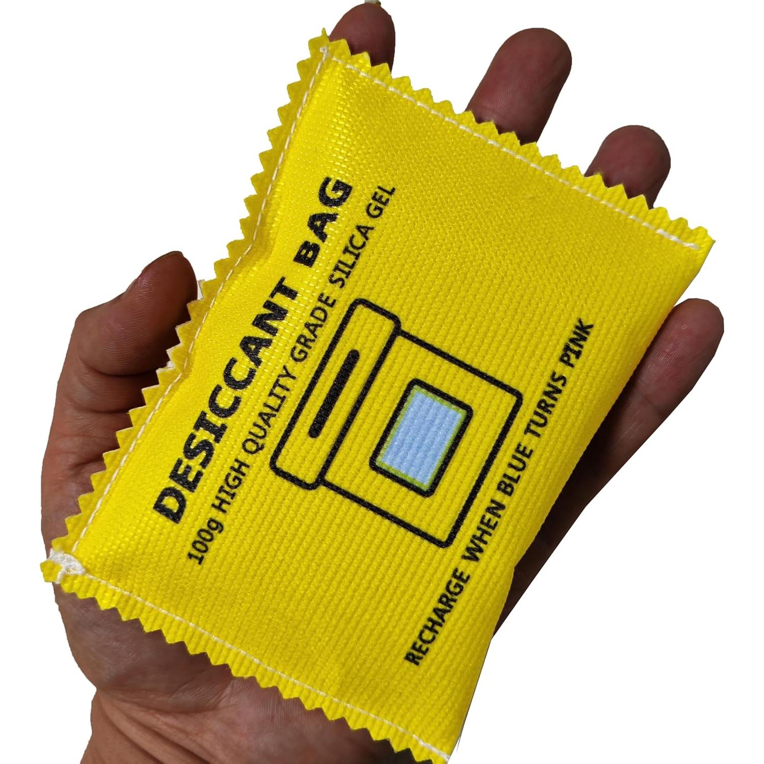 Paquete de 3 Perlas de Gel de Sílice Deshidratante 100g Gimehome