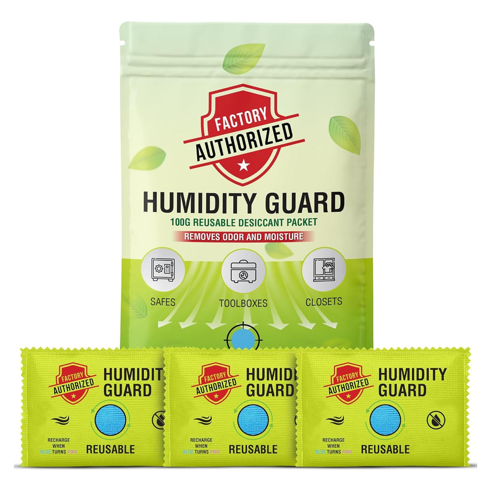 Paquete de 3 Deshumidificadores Recargables Factory Authorized