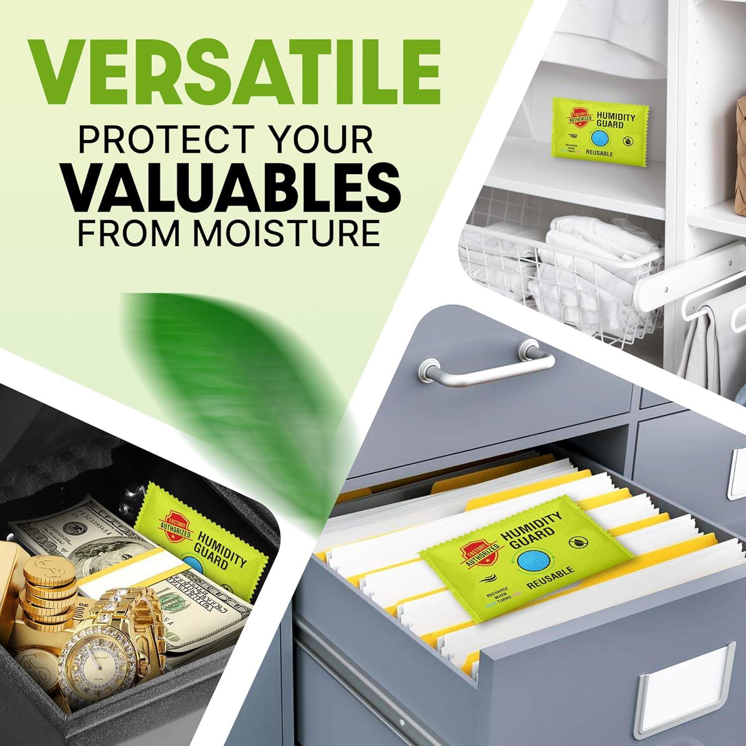 Paquete de 3 Deshumidificadores Recargables Factory Authorized