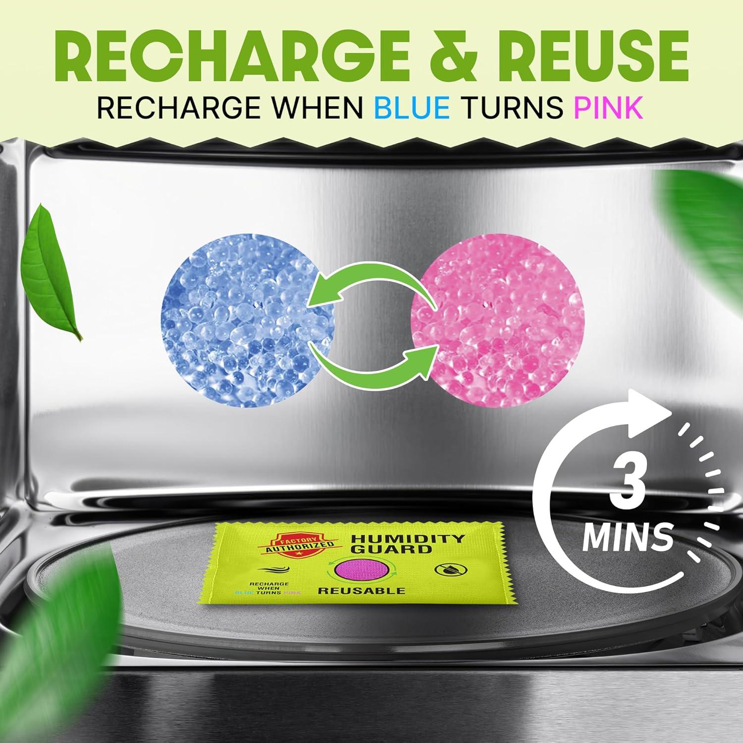 Paquete de 3 Deshumidificadores Recargables Factory Authorized