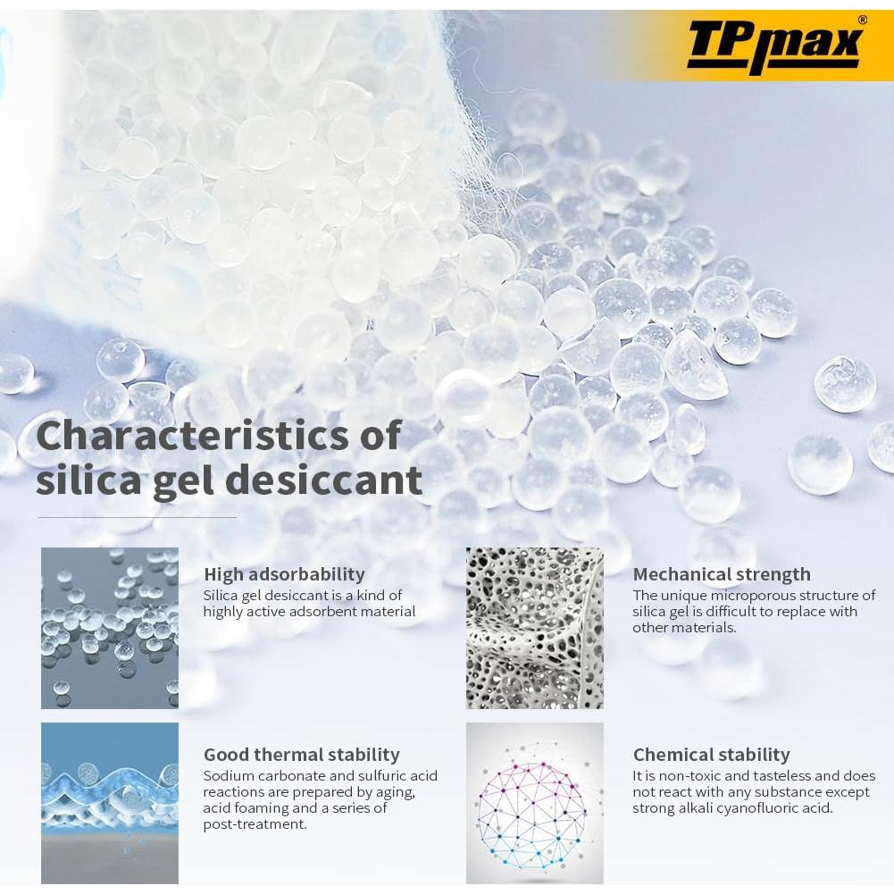 50 Paquetes Gel de Sílice Deshidratante Ur-Excellent 10g