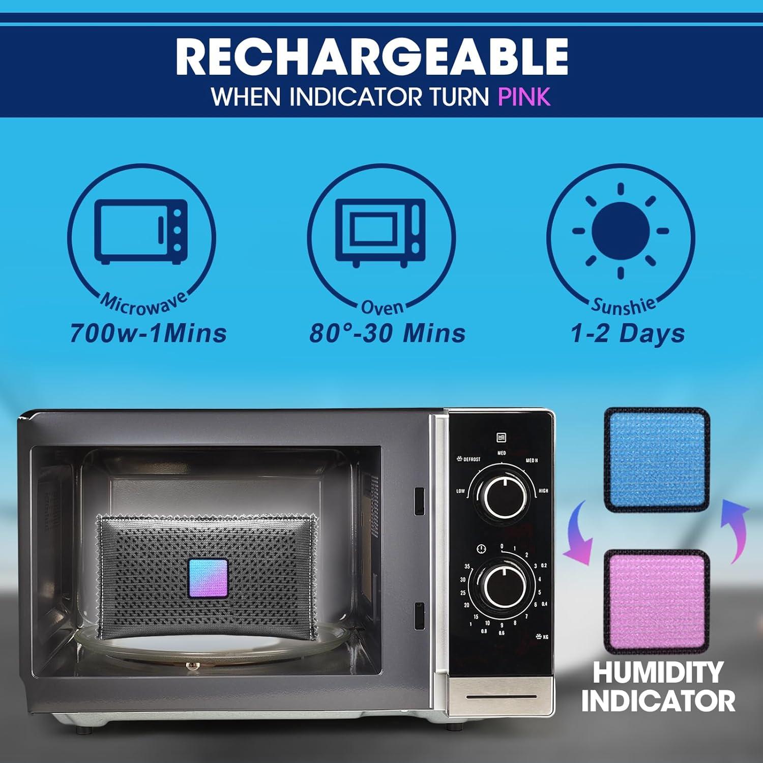 Paquete de 10 Bolsas Deshidratantes Timgle 100g Gel de Sílice