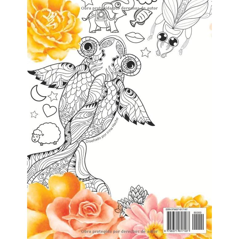 Me Calmo! Libro de colorear para aliviar la ansiedad y el estres: 102 páginas con ilustraciones diseñadas para calmar tu mente (Libros de colorear para adultos) (Spanish Edition)