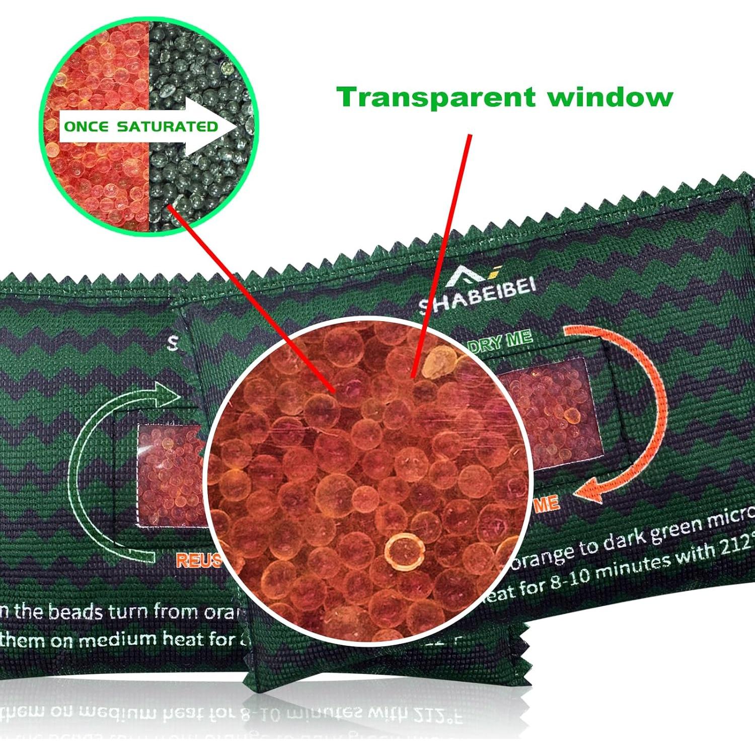 Paquetes Deshidratantes Recargables SHABEIBEI 200g - 4 Unidades