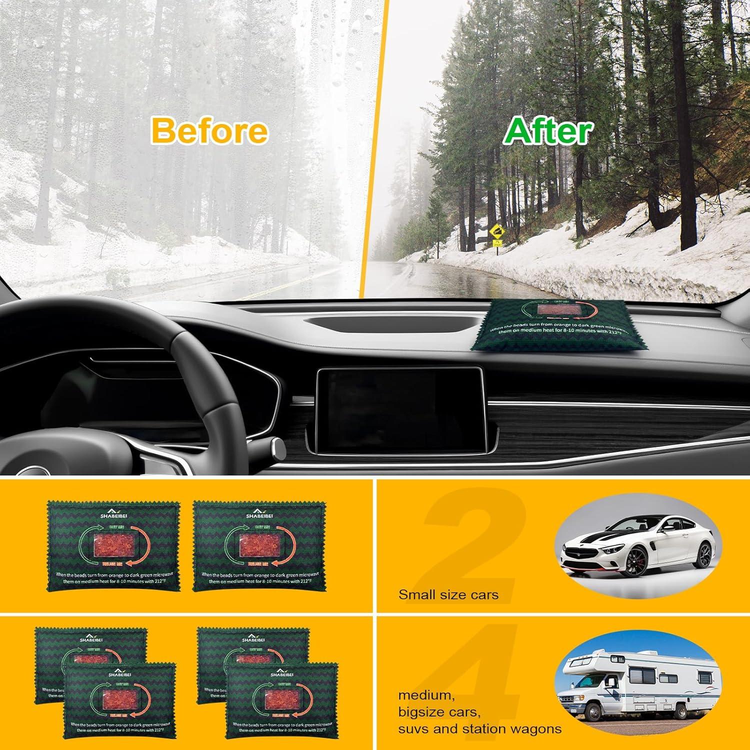 Paquetes Deshidratantes Recargables SHABEIBEI 200g - 4 Unidades