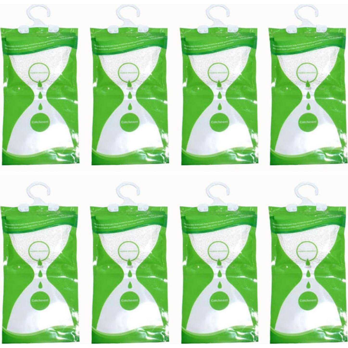 Paquetes Deshumidificadores AOPANDA 8 Unidades 400ml Verde