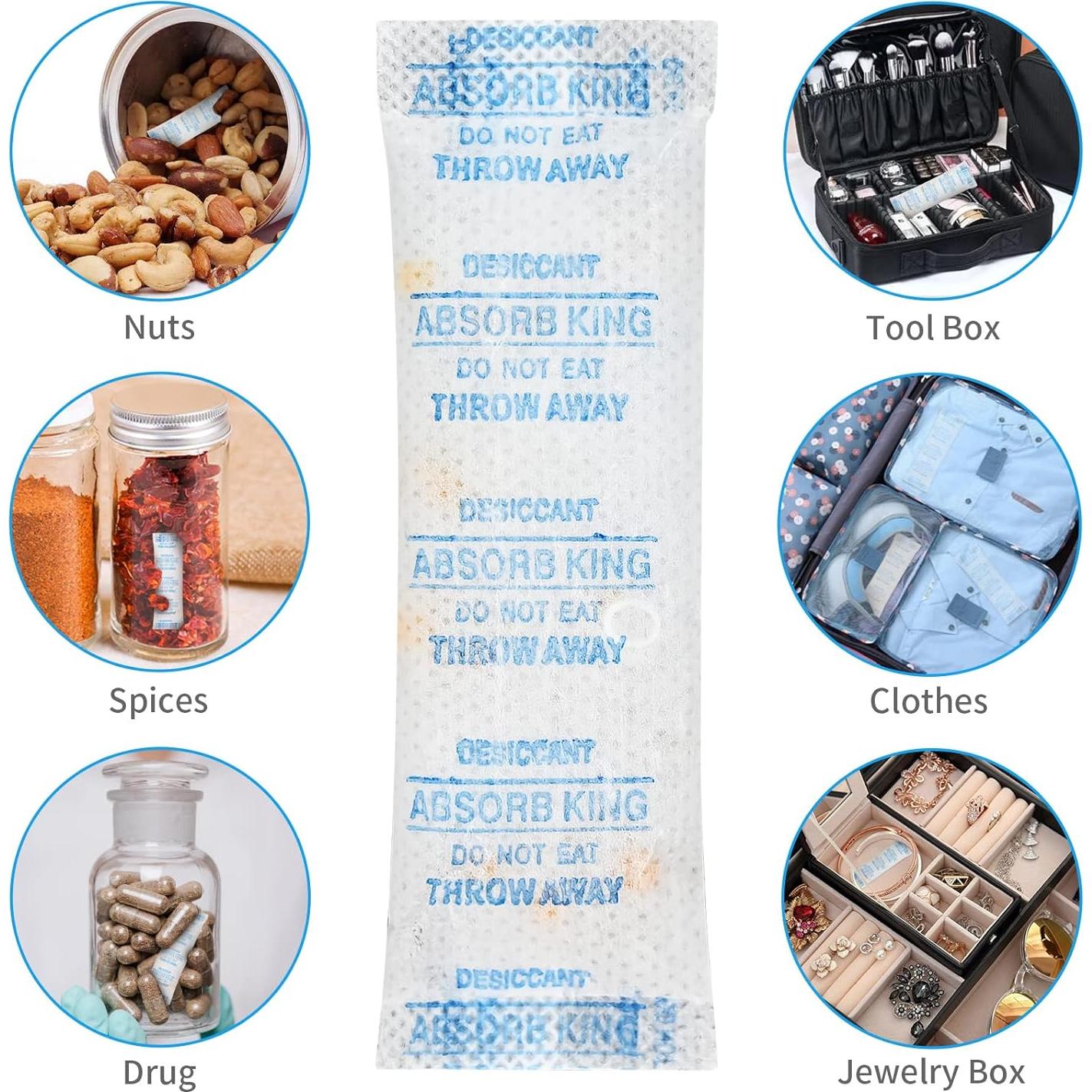 Paquetes de Gel de Sílice SISUOBO 150x5g Grado Alimenticio