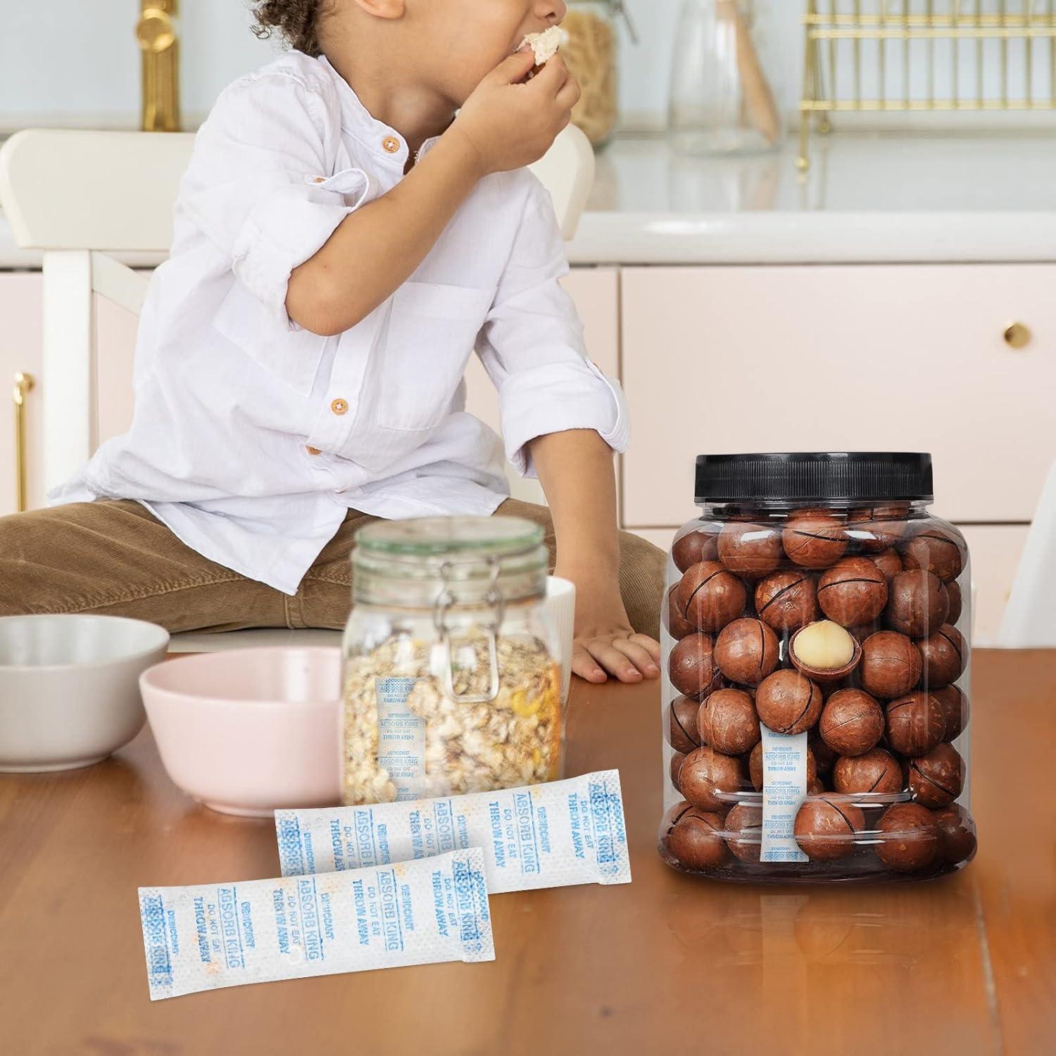 Paquetes de Gel de Sílice SISUOBO 150x5g Grado Alimenticio