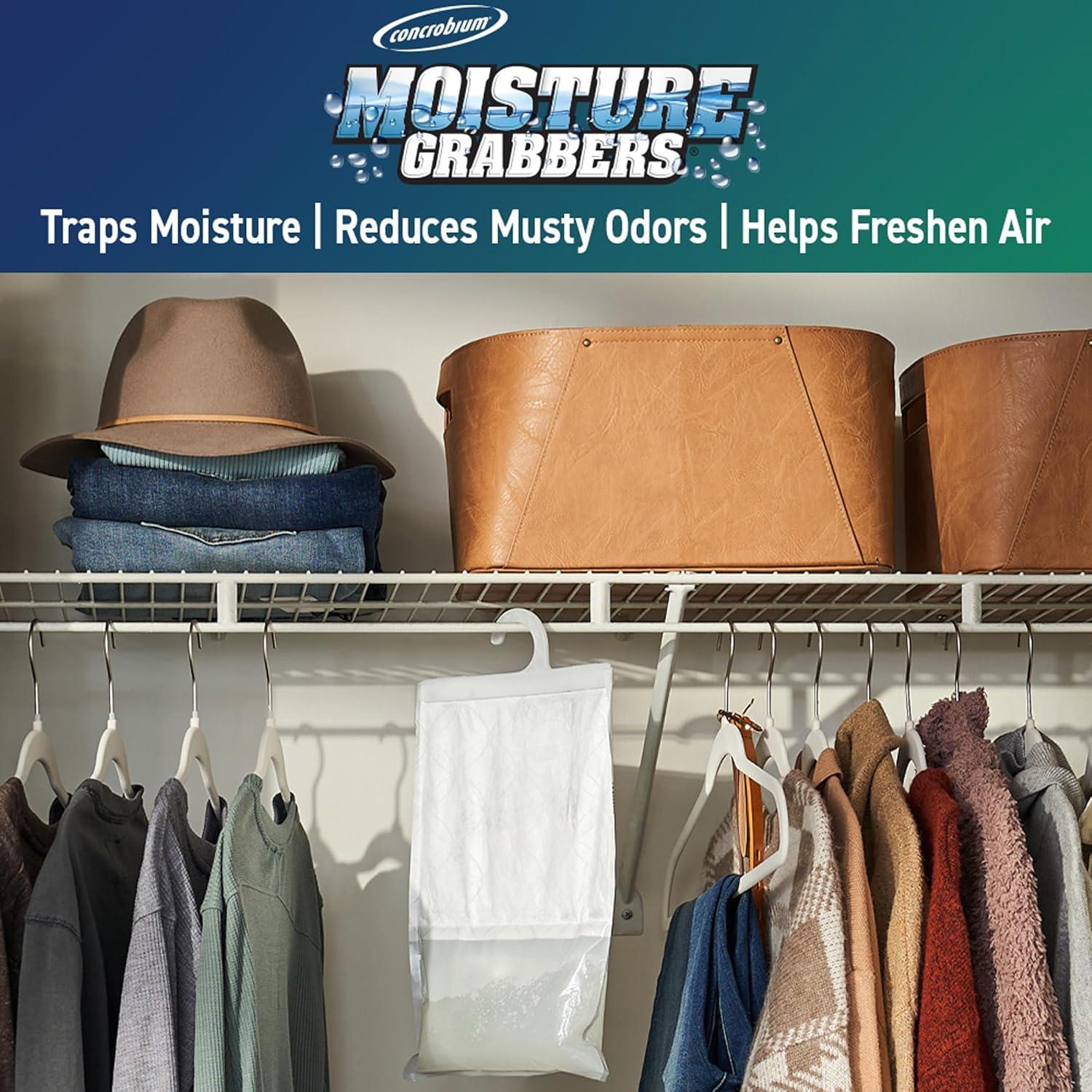 Captadores de Humedad Concrobium Sin Fragancia - 3 Bolsas 495g