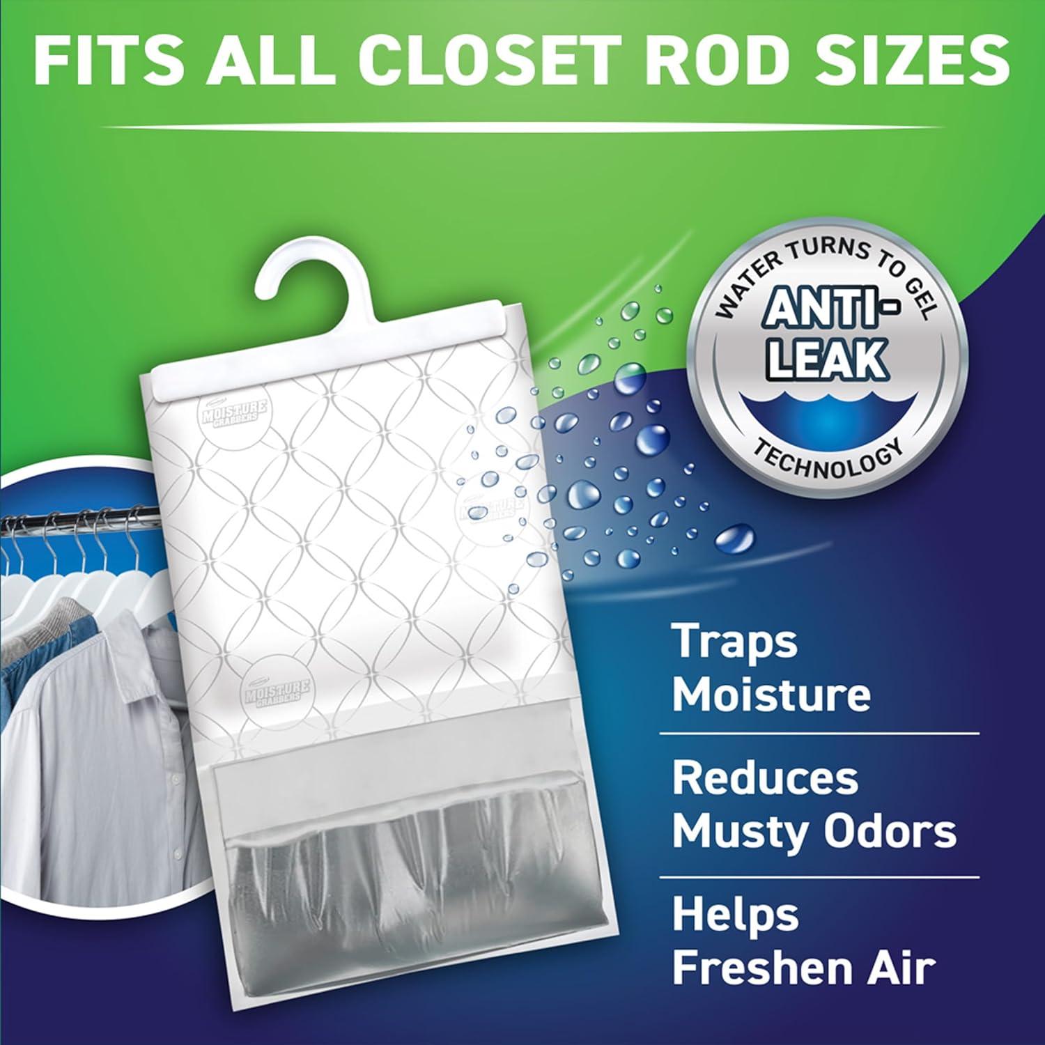 Captadores de Humedad Concrobium Sin Fragancia - 3 Bolsas 495g