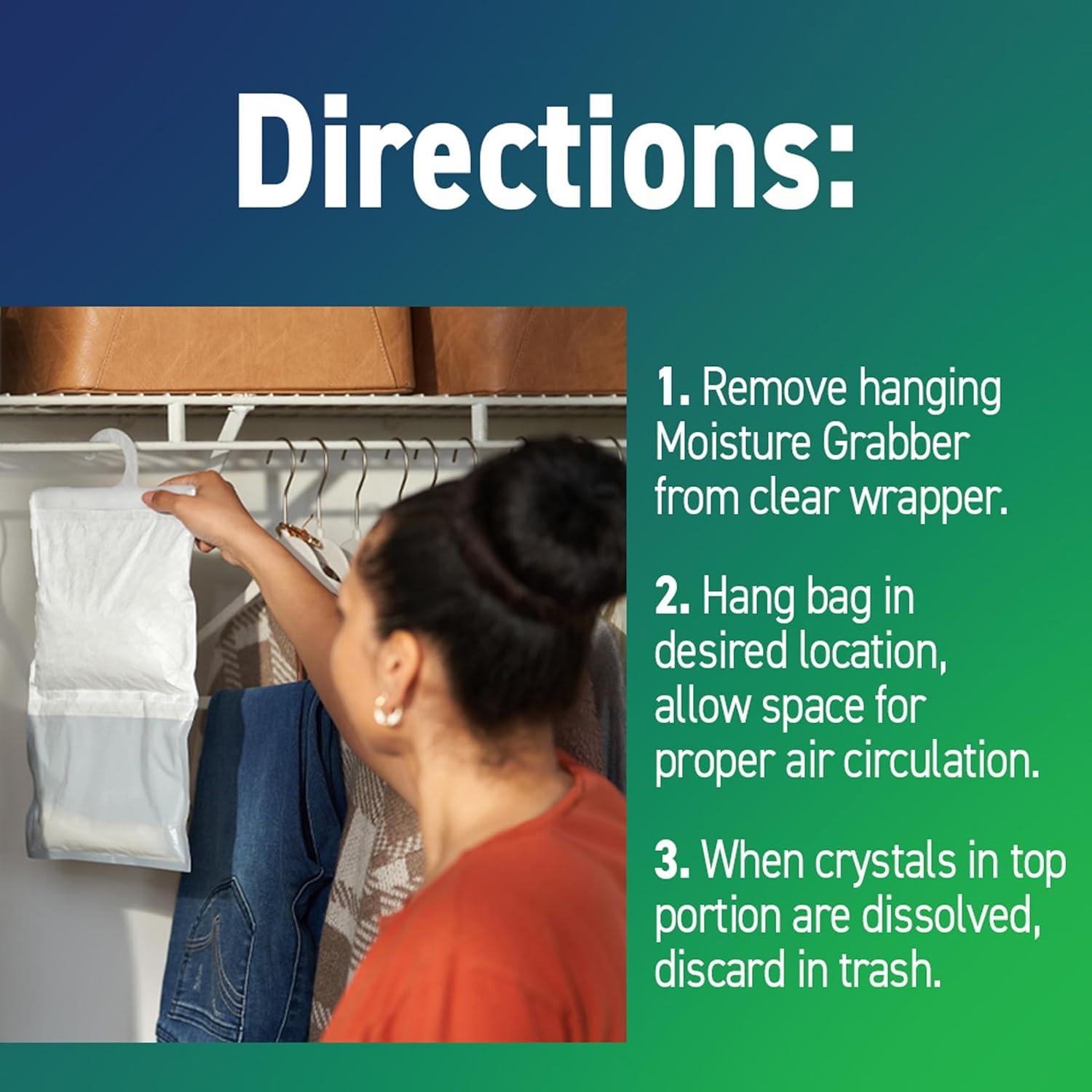 Captadores de Humedad Concrobium Sin Fragancia - 3 Bolsas 495g