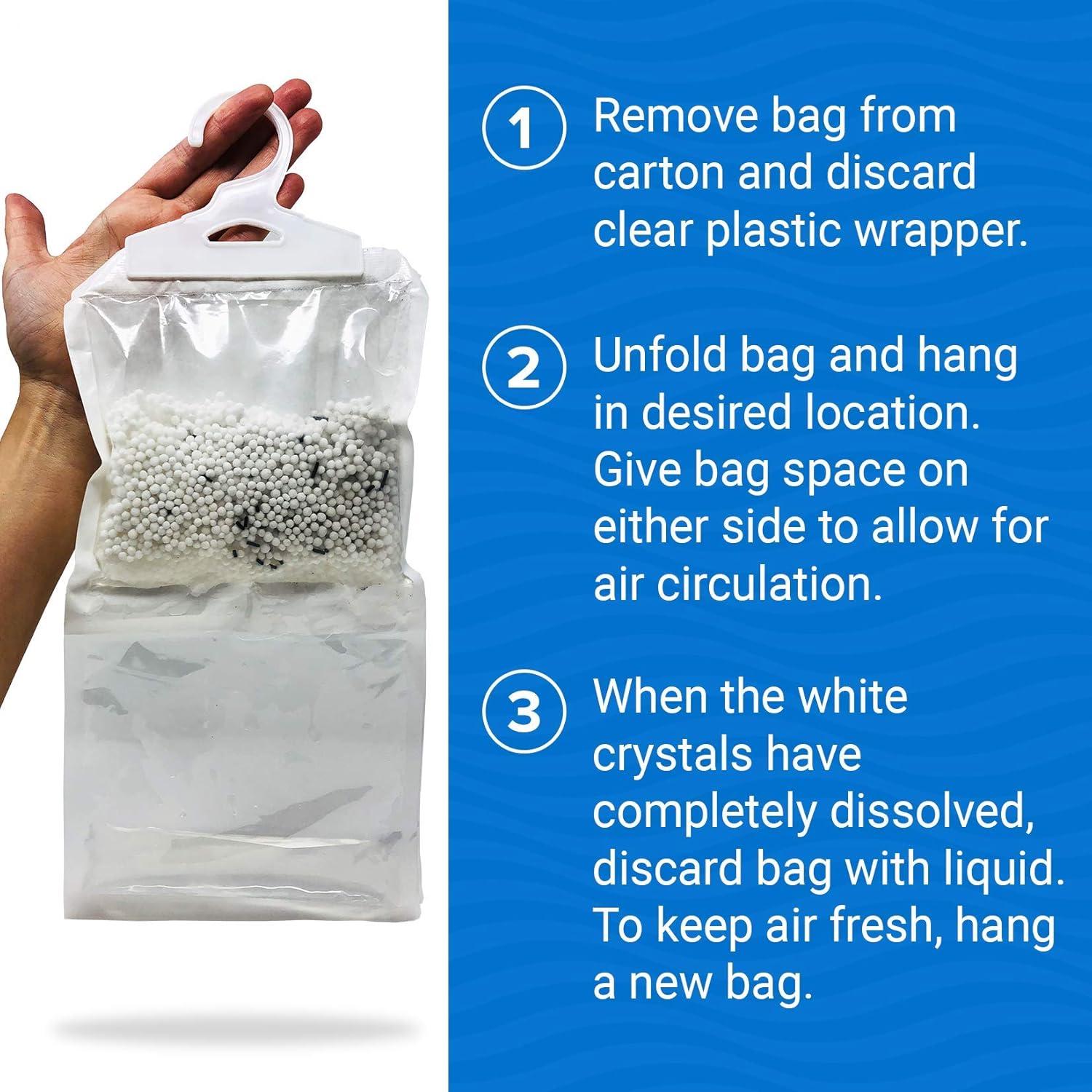 Paquete de 4 bolsas deshumidificadoras Better Boat 0.91 kg