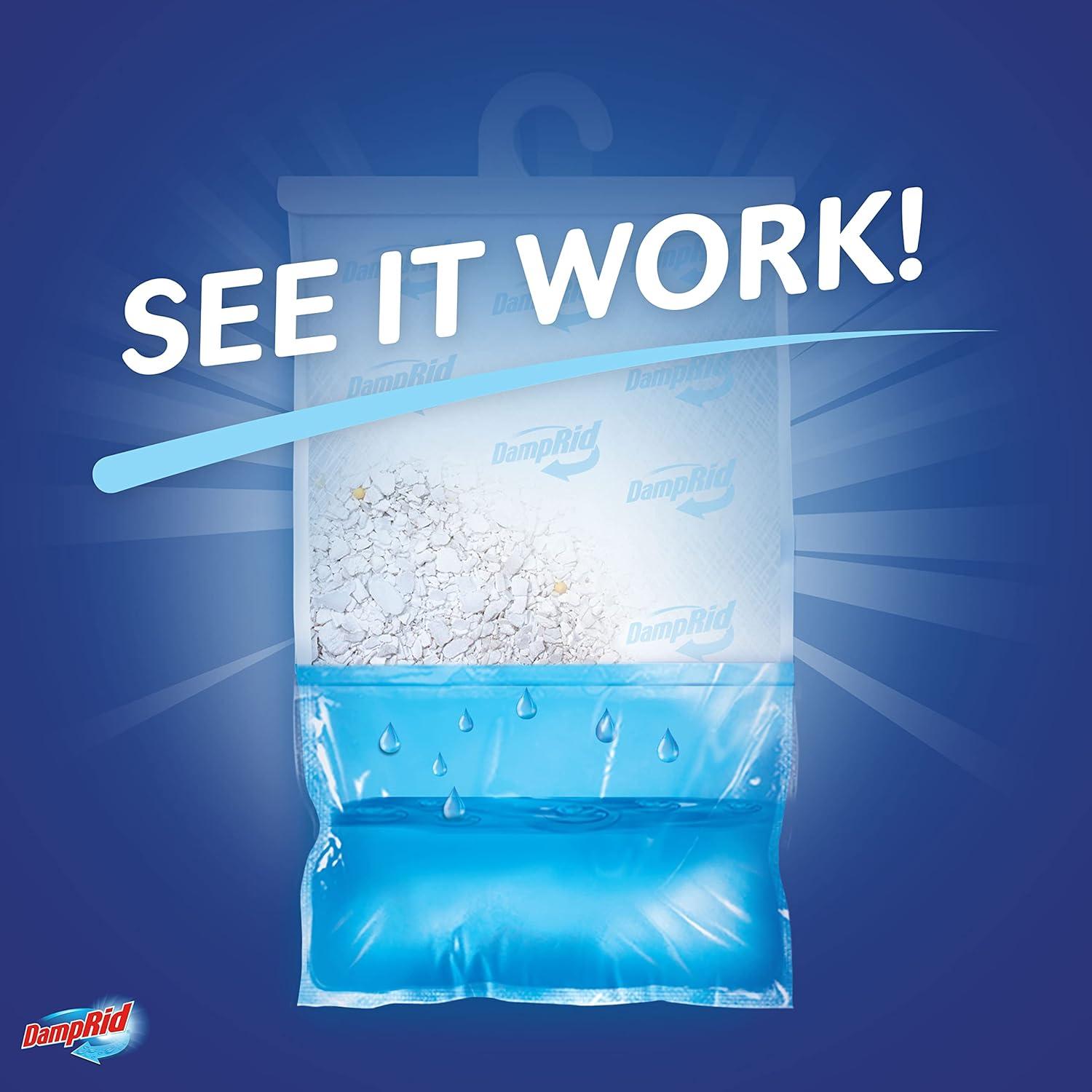 Absorbente de Humedad Colgante DampRid 436 g - Paquete de 6