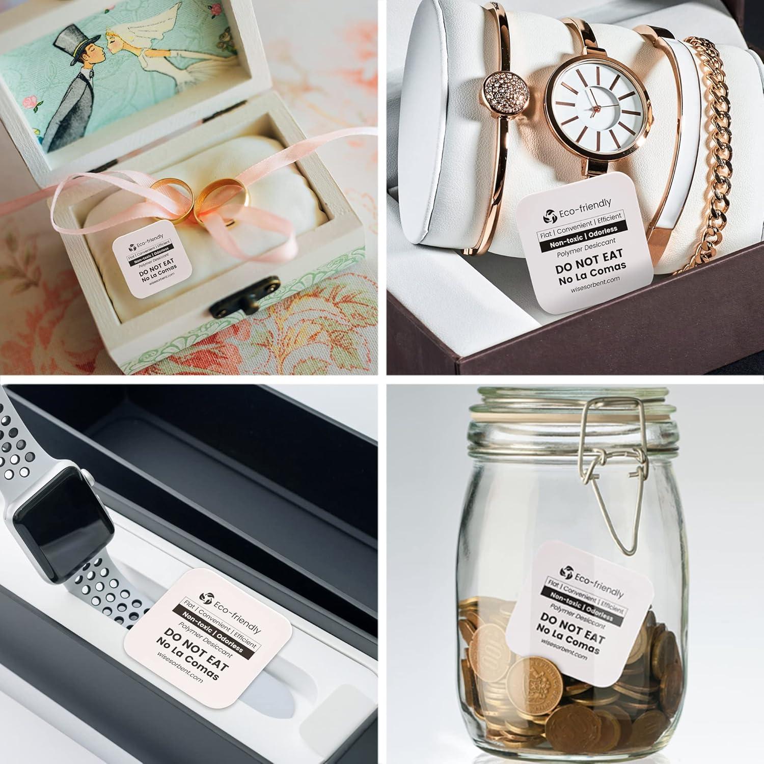 Paquetes de Deshidratante Wisesorb 30 Unidades 3.05x3.05cm