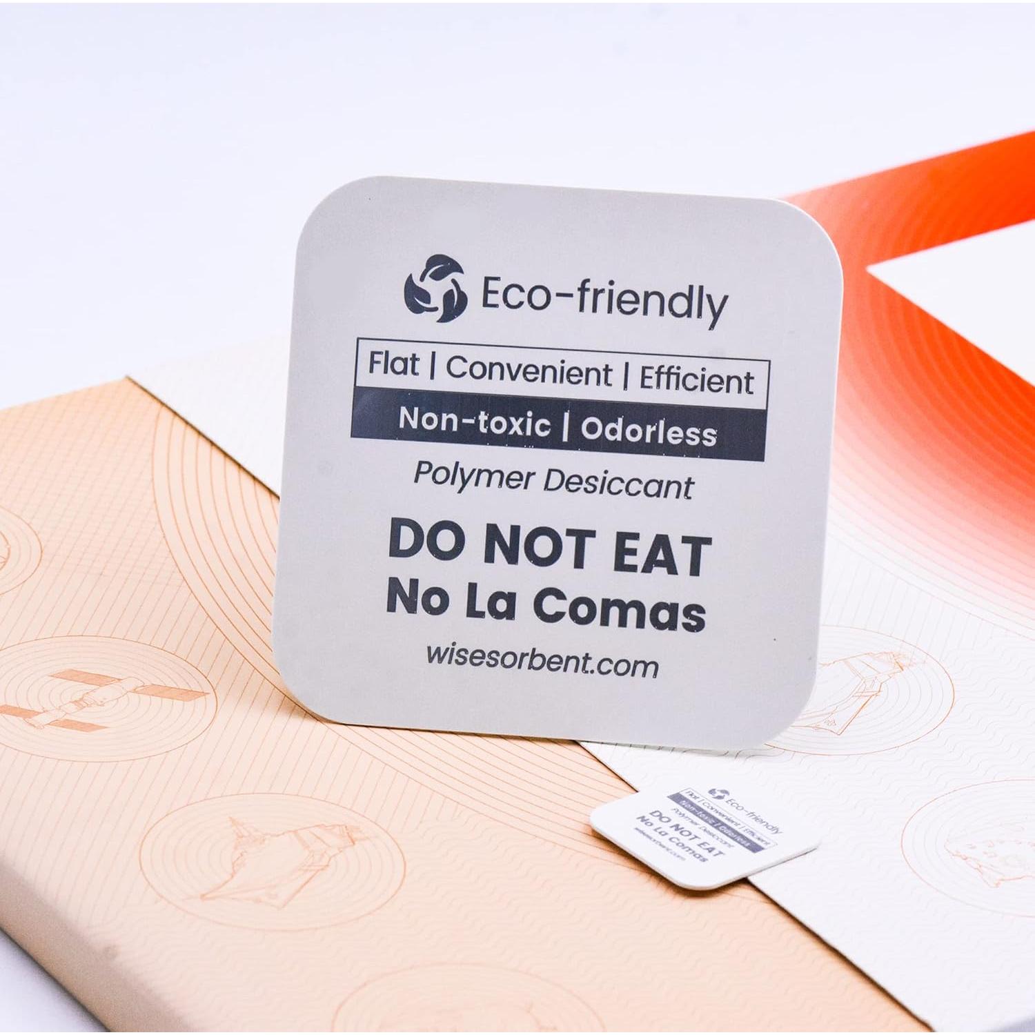 Paquetes de Deshidratante Wisesorb 30 Unidades 3.05x3.05cm