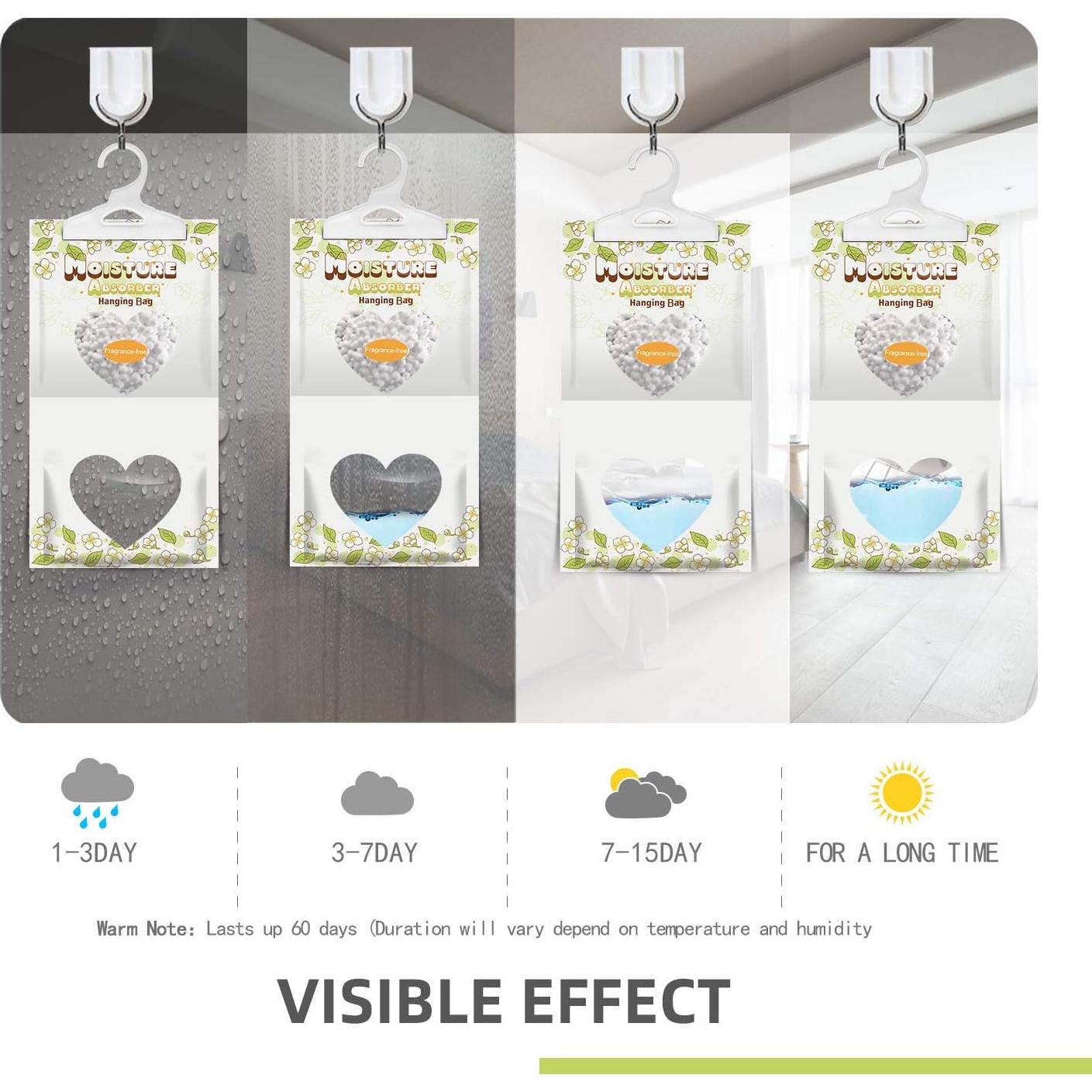 Bolsas Deshumidificadoras ZSPENG CSD-14P - 14 Unidades 220g