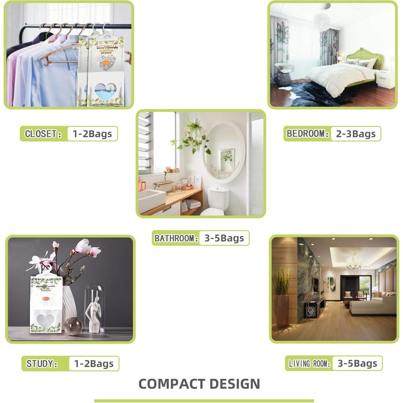 Bolsas Deshumidificadoras ZSPENG CSD-14P - 14 Unidades 220g