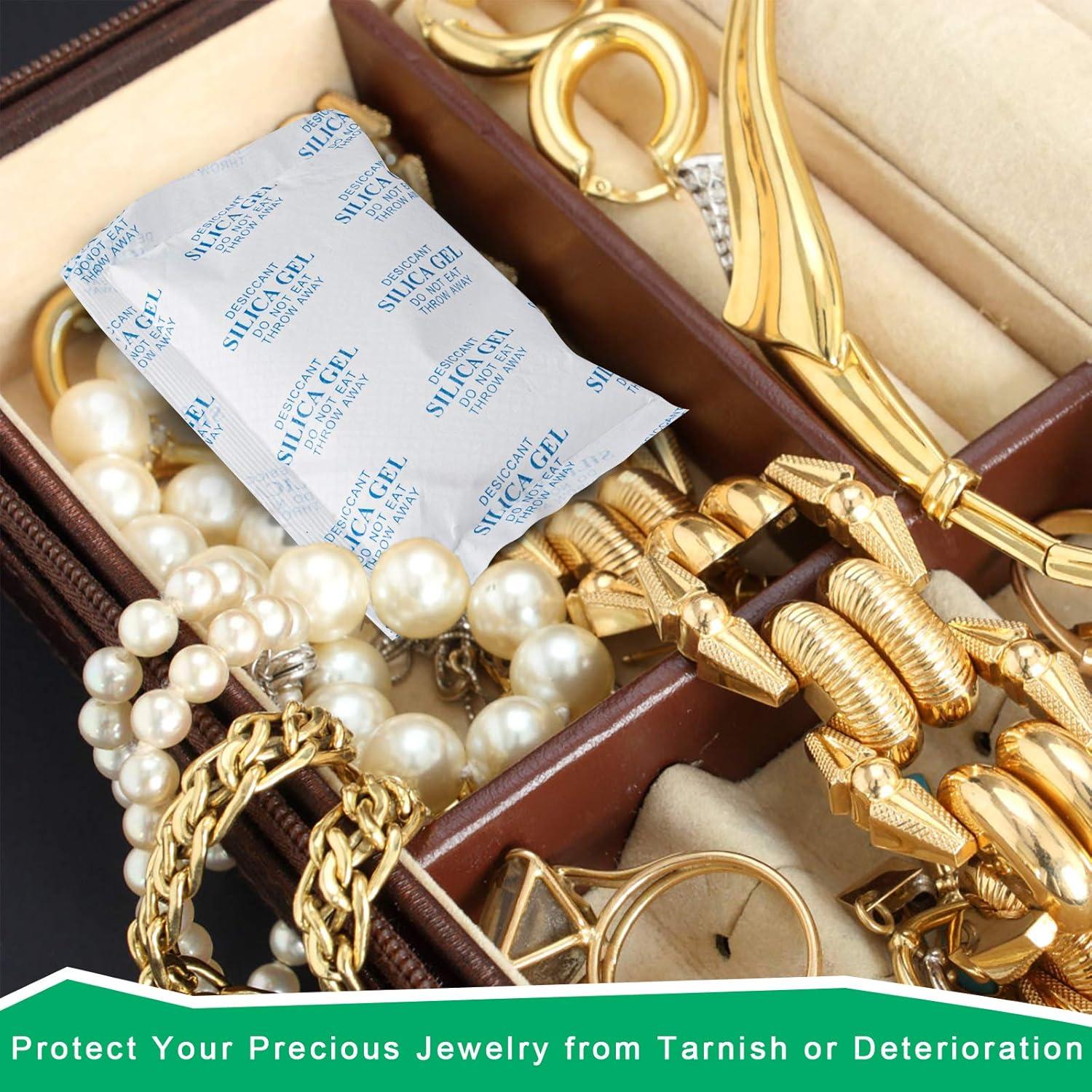 Paquetes de Gel de Silica Deshidratante O2frepak 50g - 20 Piezas