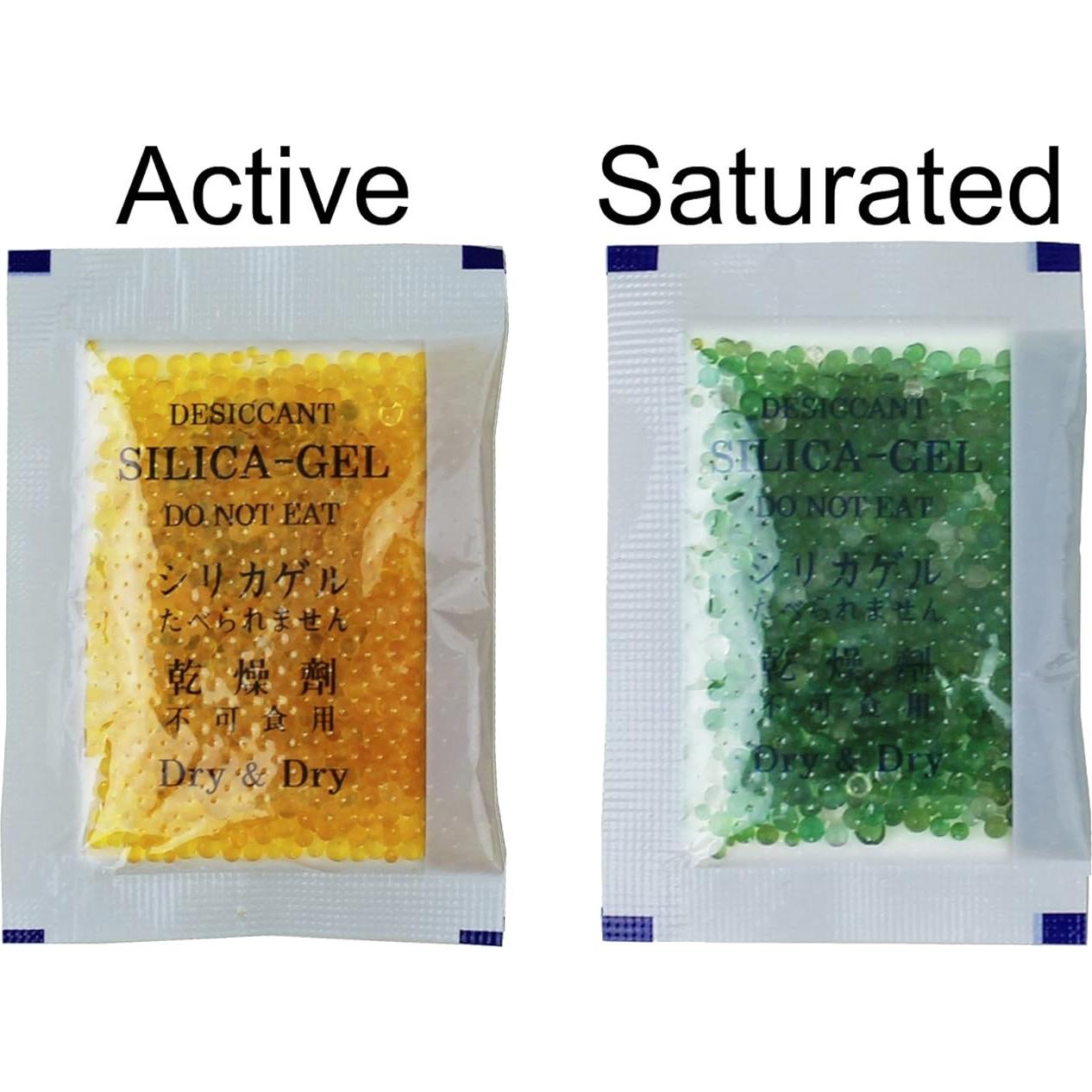 Paquetes de Gel de Silica Dry & Dry 65 Unidades Naranja