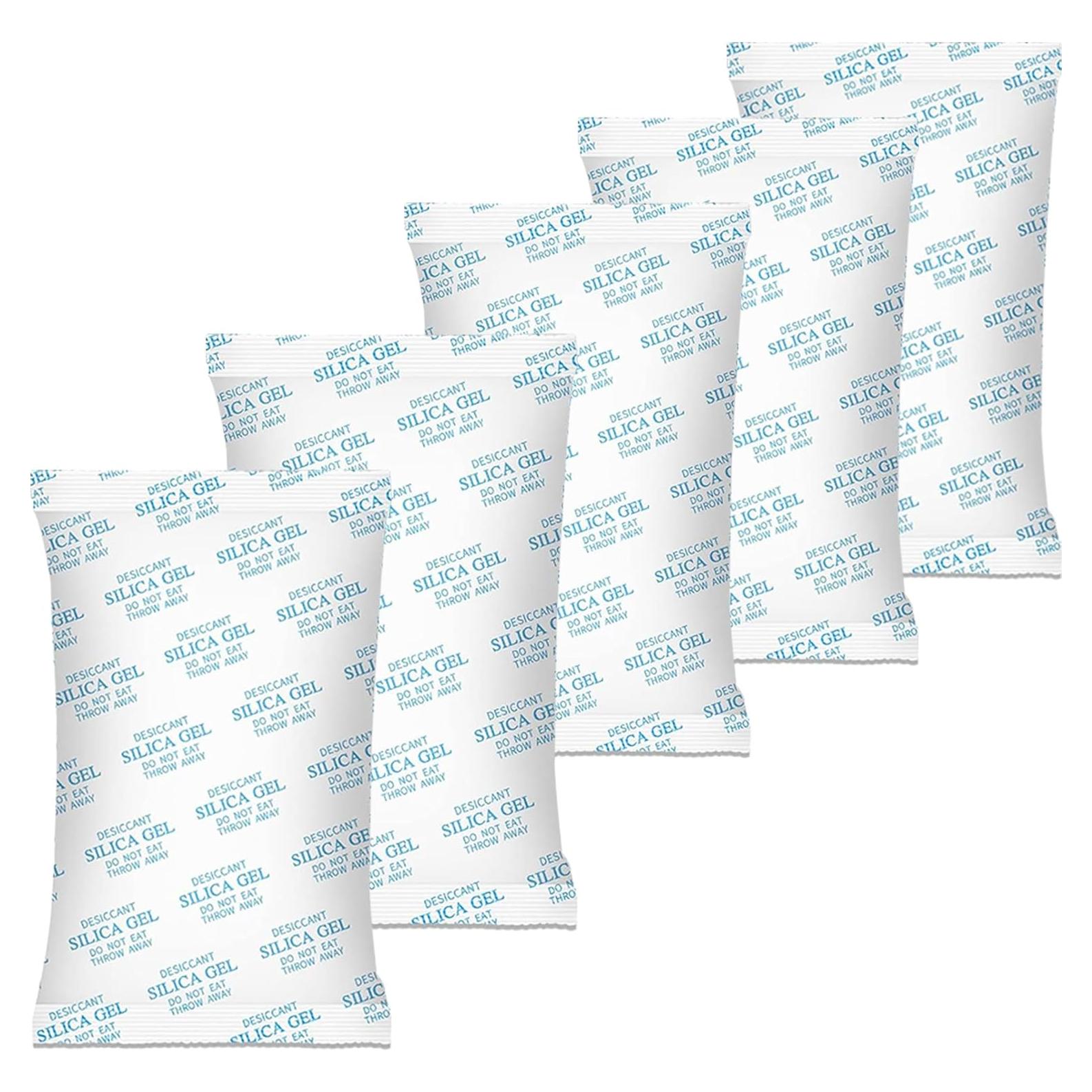 Paquetes de Gel de Sílice 35x50g - Absorbentes de Humedad Reutilizables