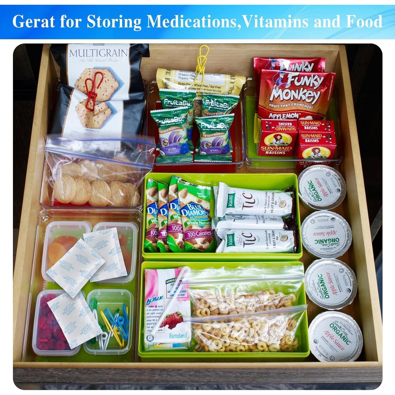 Paquetes de Gel de Sílice 35x50g - Absorbentes de Humedad Reutilizables