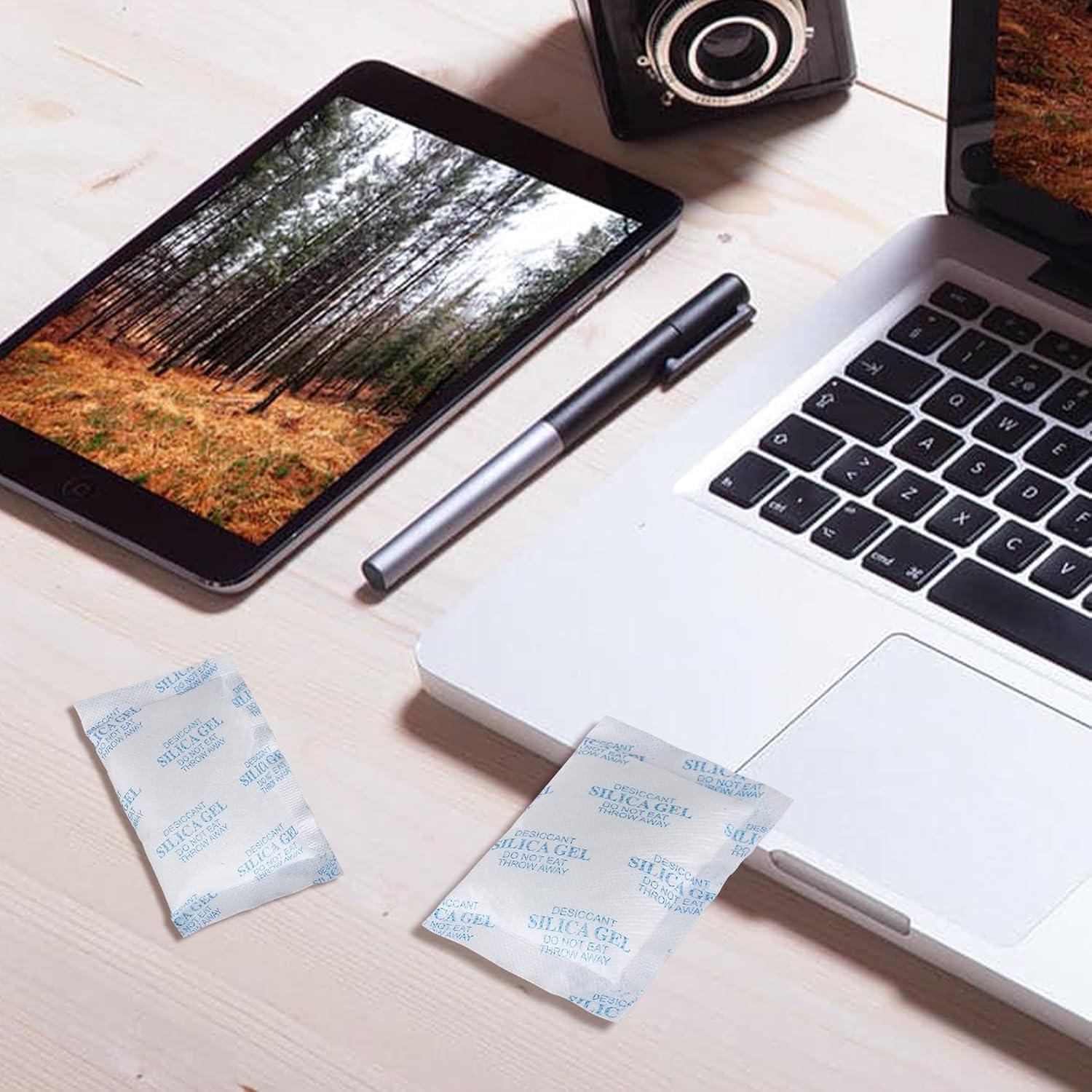 Paquetes de Gel de Sílice 35x50g - Absorbentes de Humedad Reutilizables