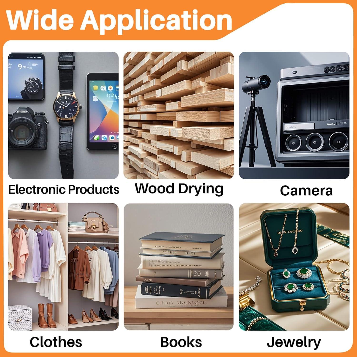 Paquetes Deshidratantes Antihumedad Sukh 100PCS 2g Gel Silicona