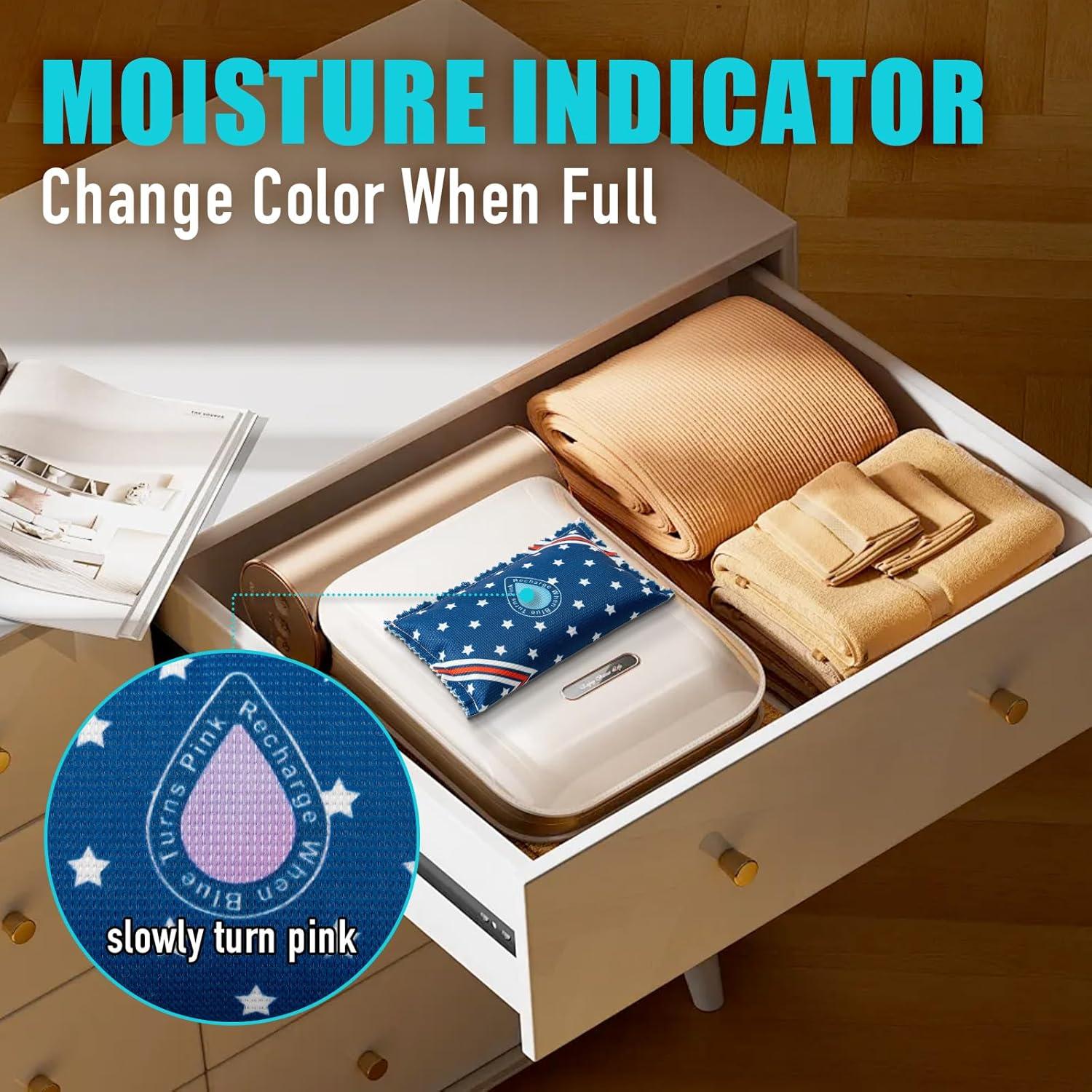 Bolsas Deshumidificadoras Recargables CAREHE 200g - 2 Paquete