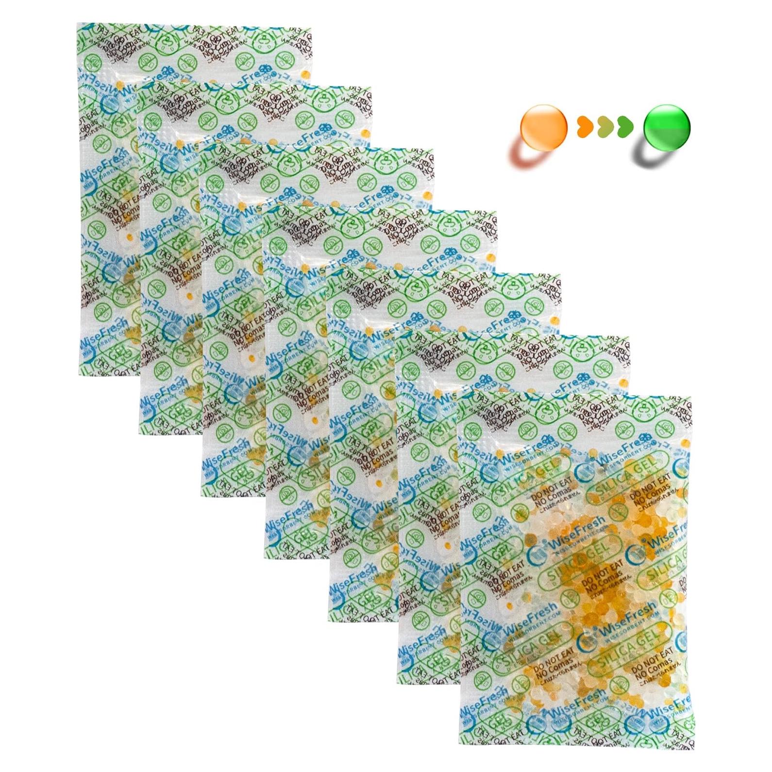 200 Paquetes de Gel de Sílice Deshidratante 5g Wisesorbent