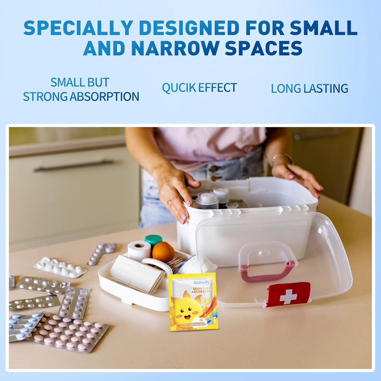 NATRUTH 12 Bolsas Absorbentes de Humedad con Lavanda