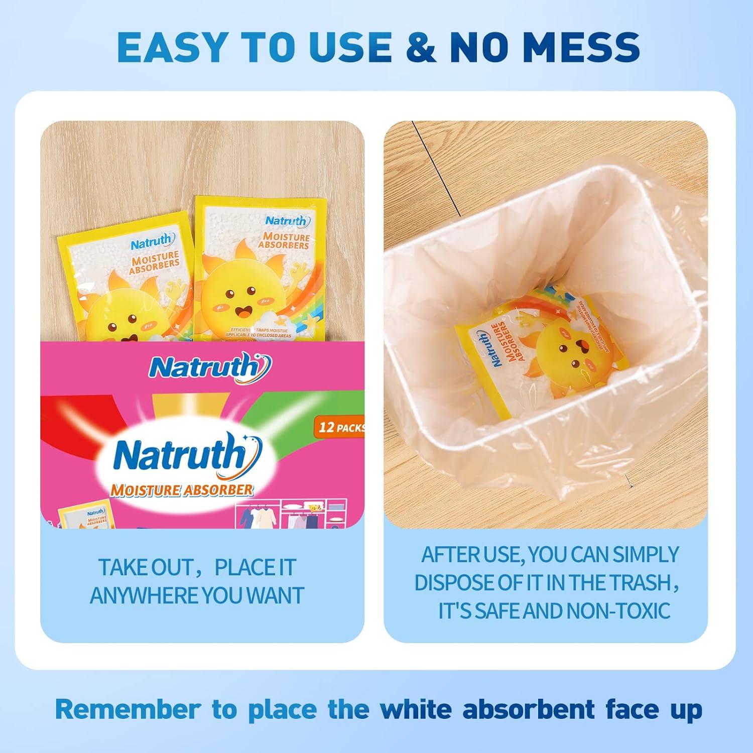 NATRUTH 12 Bolsas Absorbentes de Humedad con Lavanda