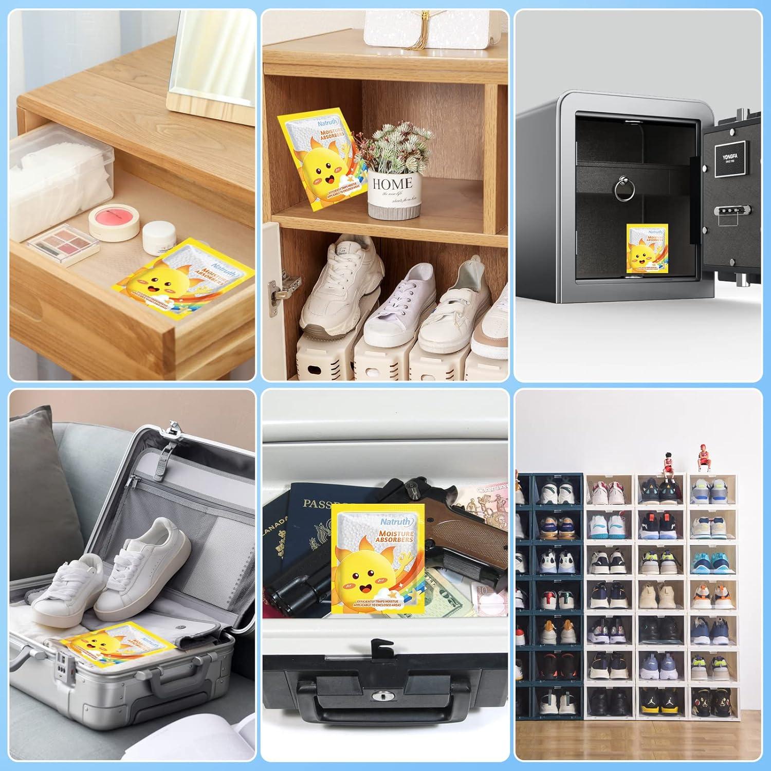 NATRUTH 12 Bolsas Absorbentes de Humedad con Lavanda