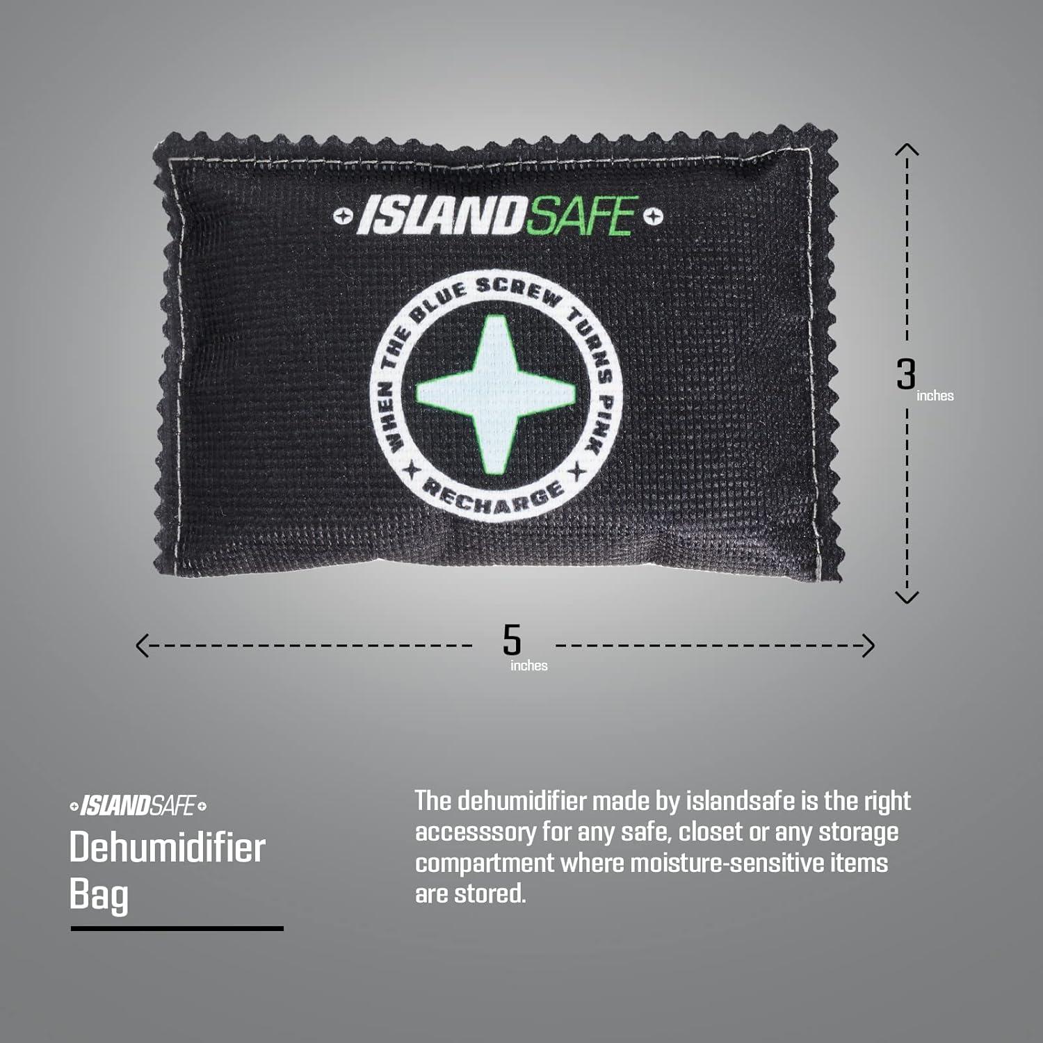 Bolsa Deshumidificadora ISLANDSAFE 200g Recargable Microondas