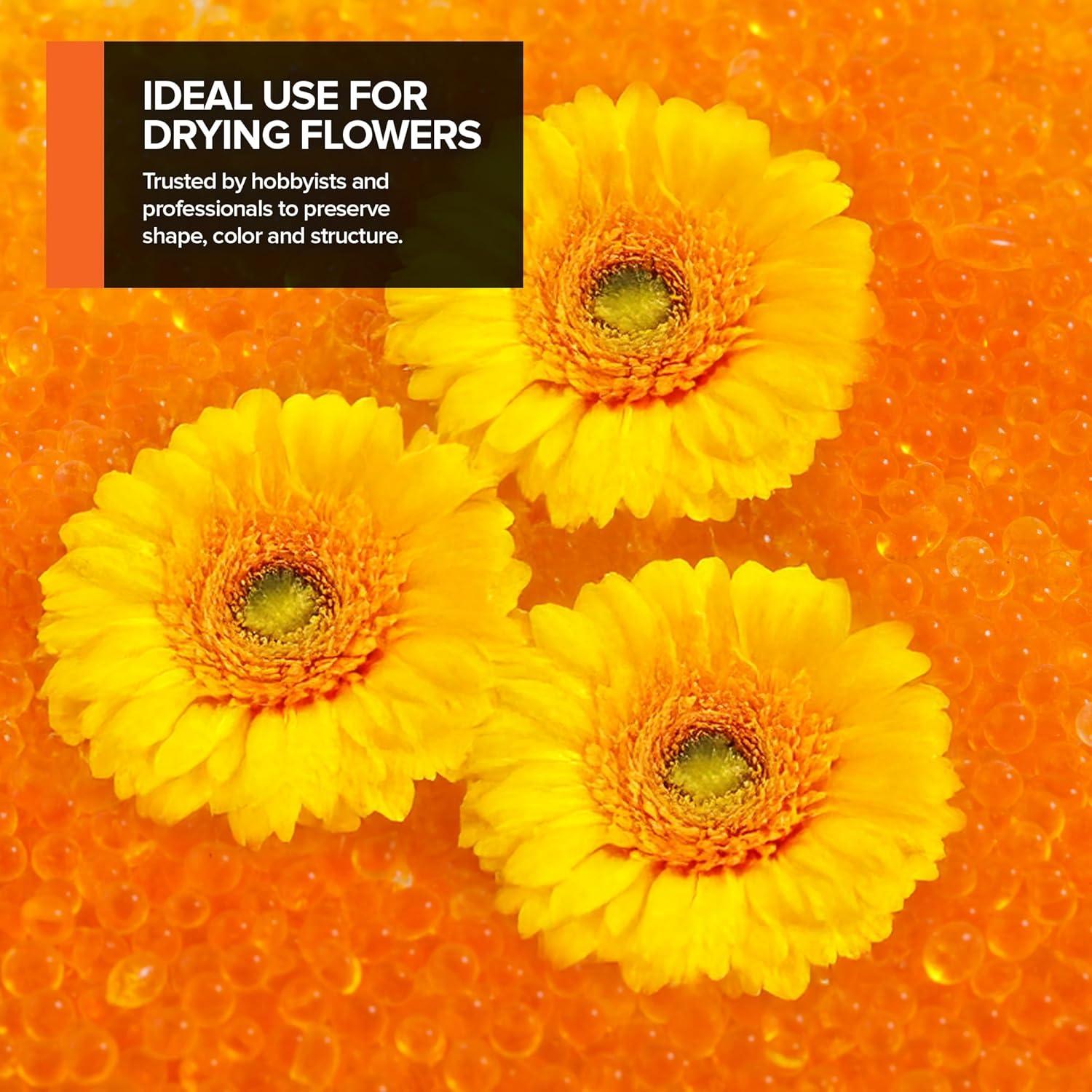 Perlas de Gel de Sílice 2 LB - Deshidratantes Reutilizables 3-5mm