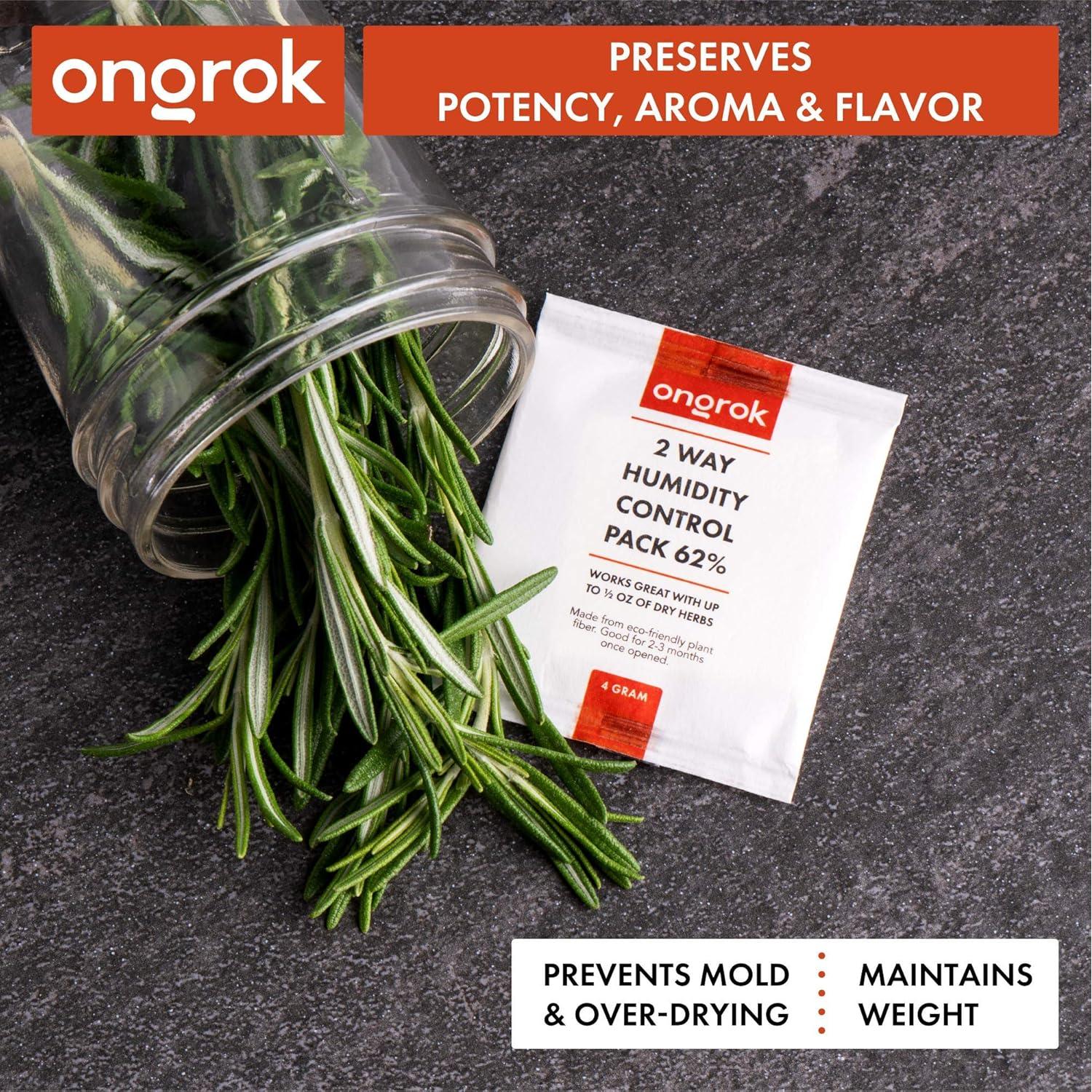 Paquete de Control de Humedad ONGROK 62% HR - 12 Unidades