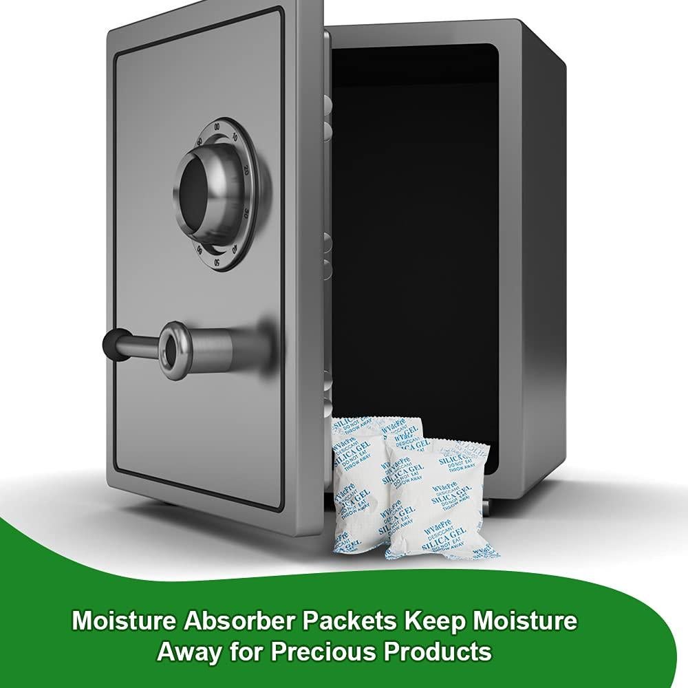 Paquetes de Gel de Silica 30g WVacFre - Absorbente de Humedad