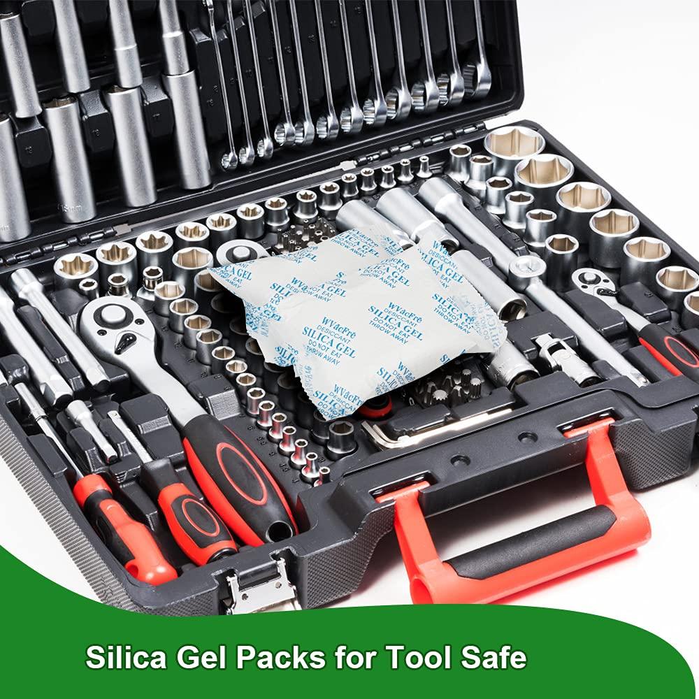 Paquetes de Gel de Silica 30g WVacFre - Absorbente de Humedad