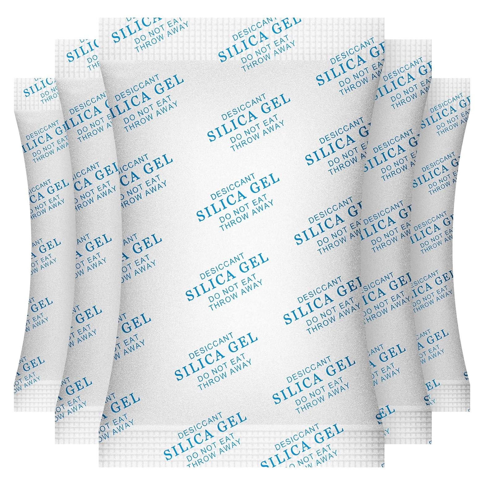 Paquetes de Gel de Sílice Deshidratante O2frepak 10g - 100 Unidades