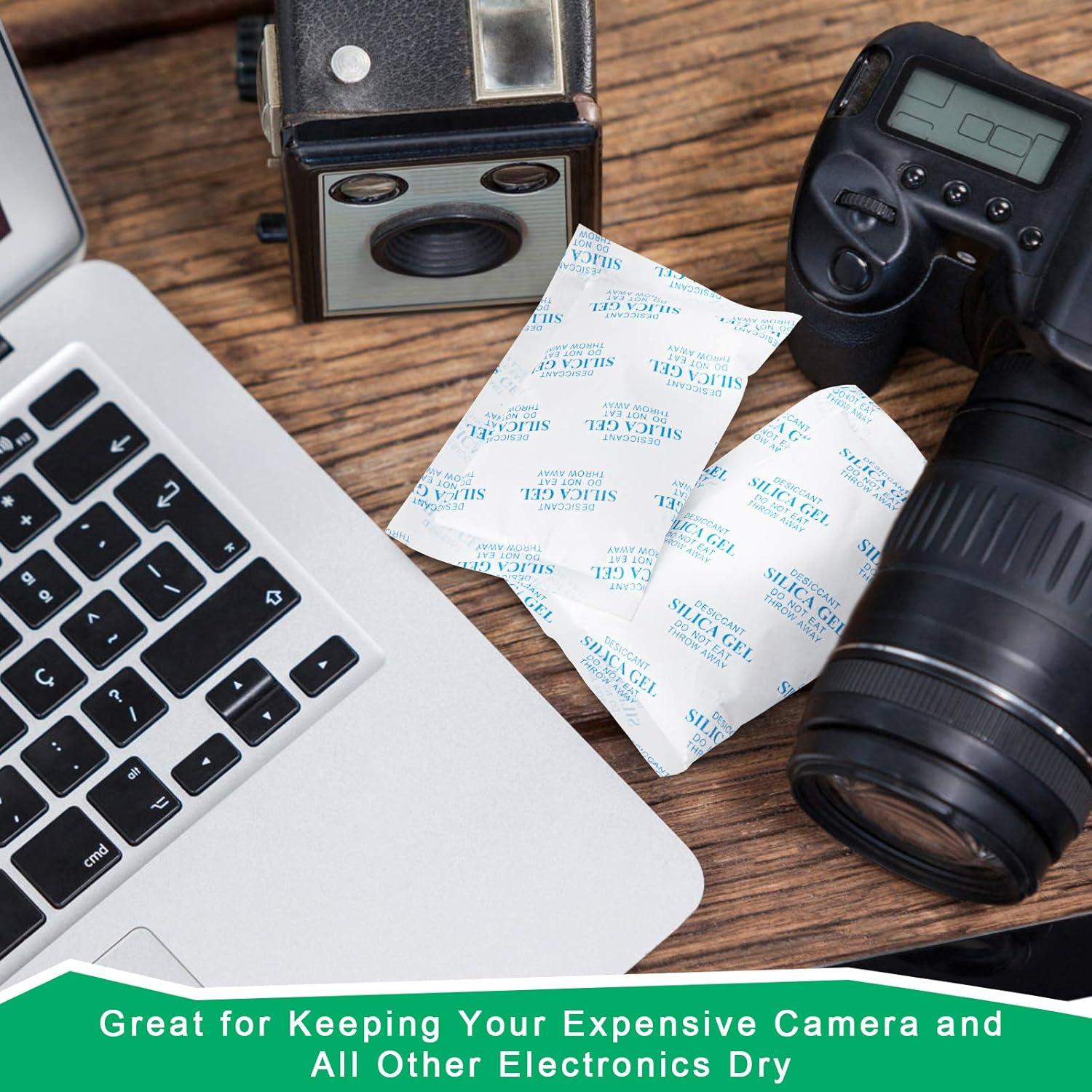 Paquetes de Gel de Sílice Deshidratante O2frepak 10g - 100 Unidades